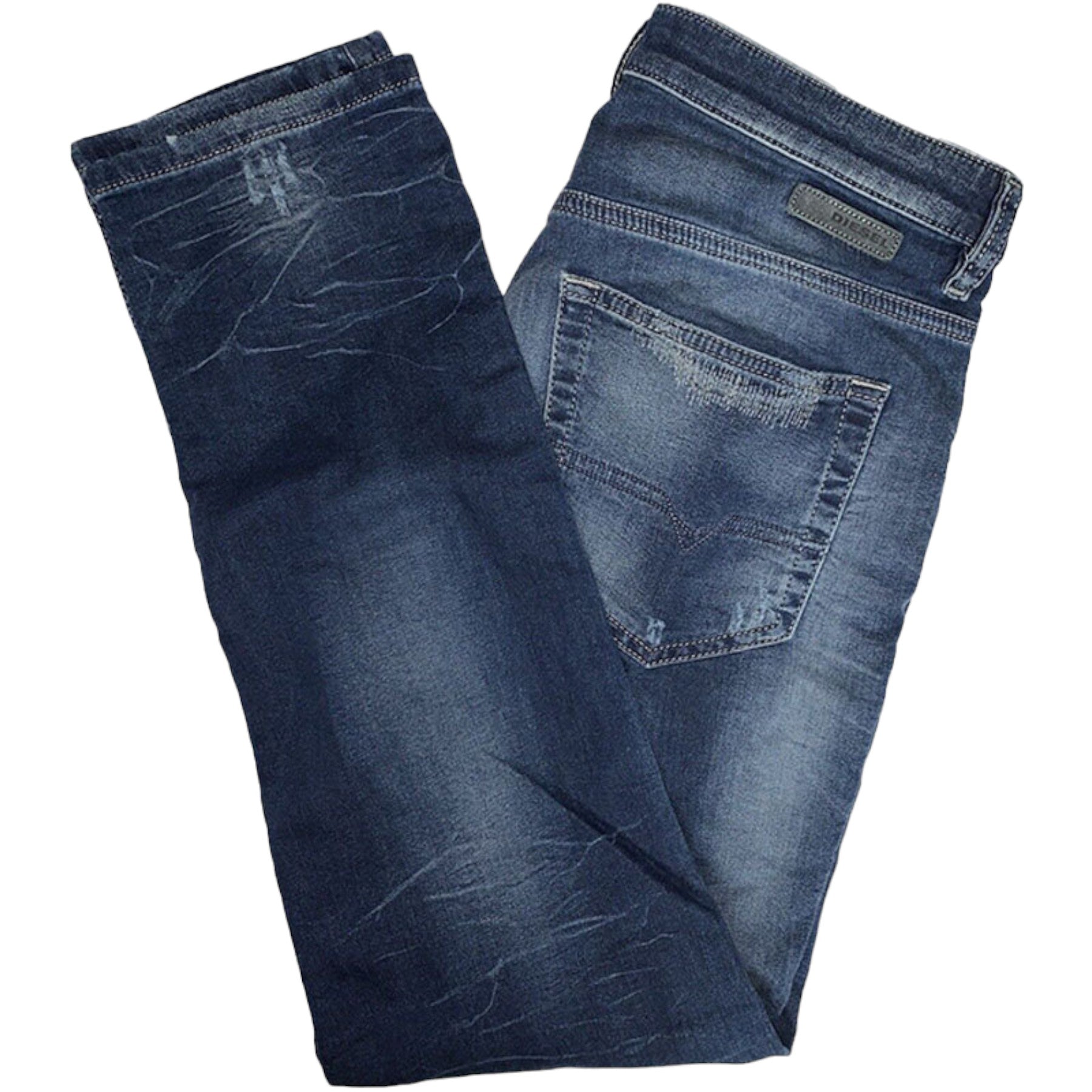 DIESEL RIZZO NE 0670U Womens Denim Sweat Jogg Jeans Trouser Stretch Casual Pants