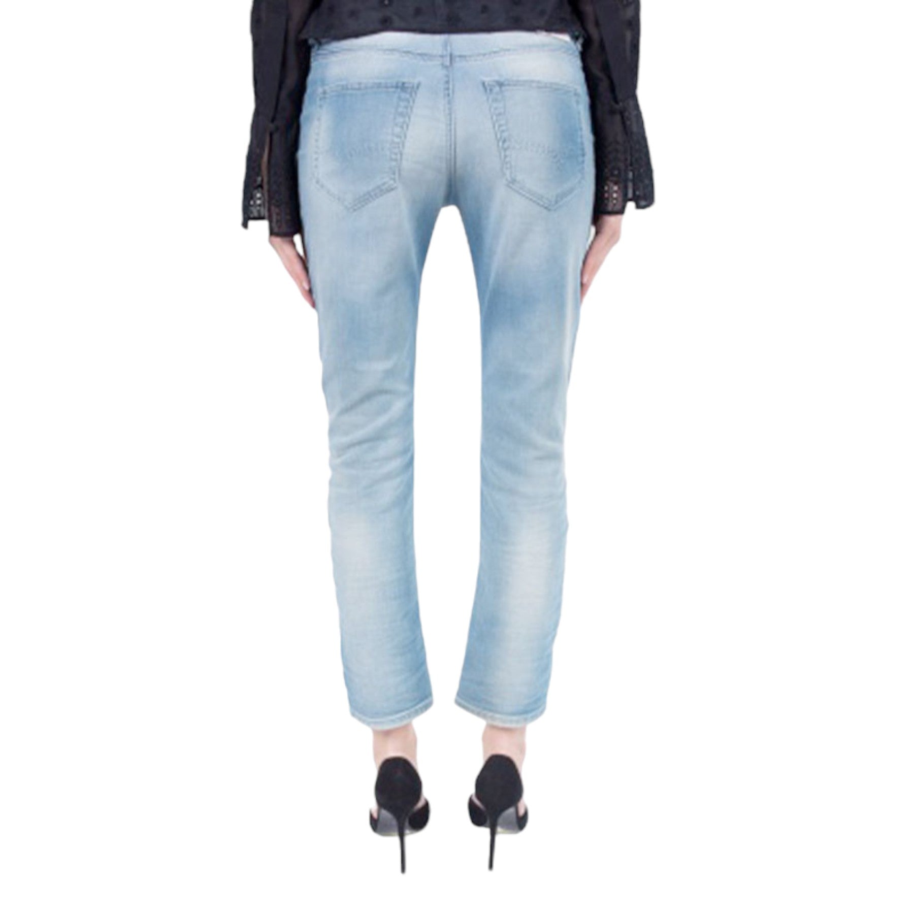 DIESEL RIZZO NE 0673M Womens Denim Jeans Stretch Trouser Casual Sweat Jogg Pants