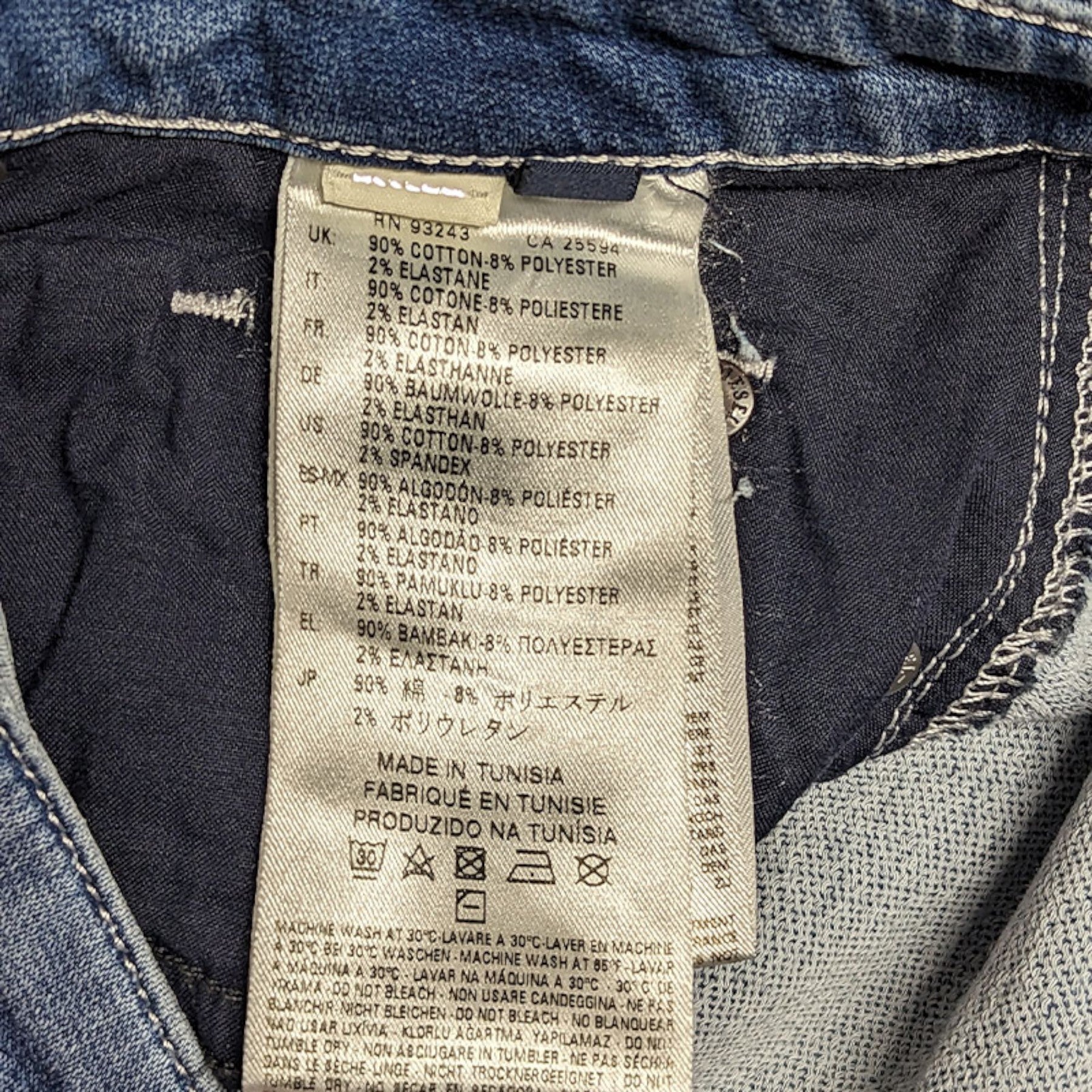 DIESEL RIZZO NE 0673M Womens Denim Jeans Stretch Trouser Casual Sweat Jogg Pants