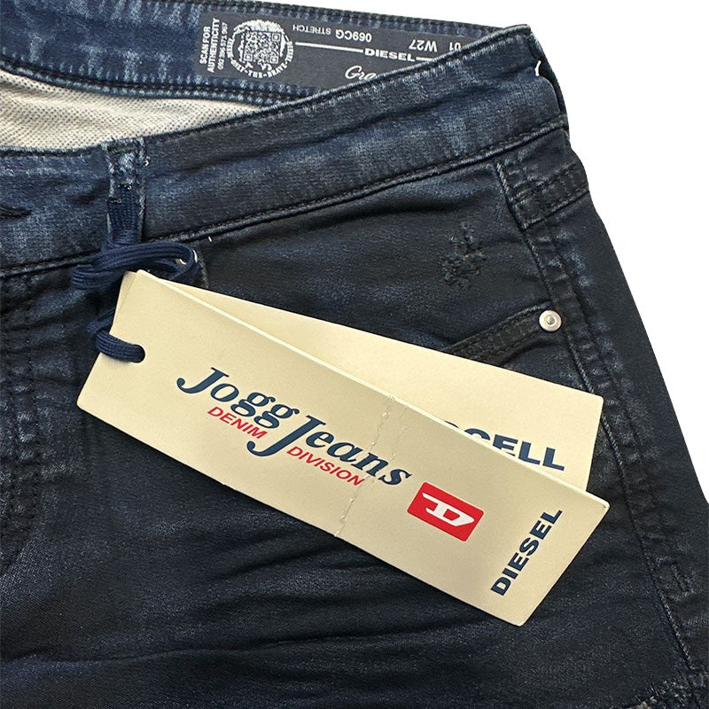 DIESEL GRACEY NE 069CG Womens Denim Jeans Skinny Leg Casual Sweat Jogg Pants NEW