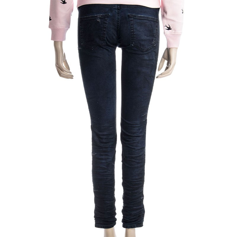 DIESEL GRACEY NE 069CG Womens Denim Jeans Skinny Leg Casual Sweat Jogg Pants NEW