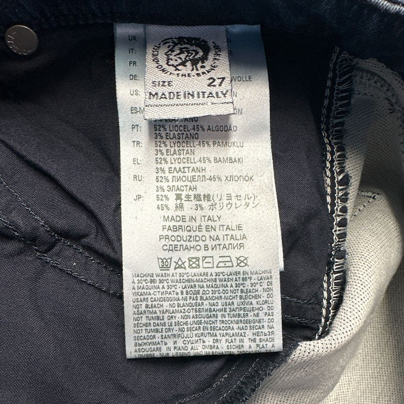 DIESEL GRACEY NE 069CG Womens Denim Jeans Skinny Leg Casual Sweat Jogg Pants NEW