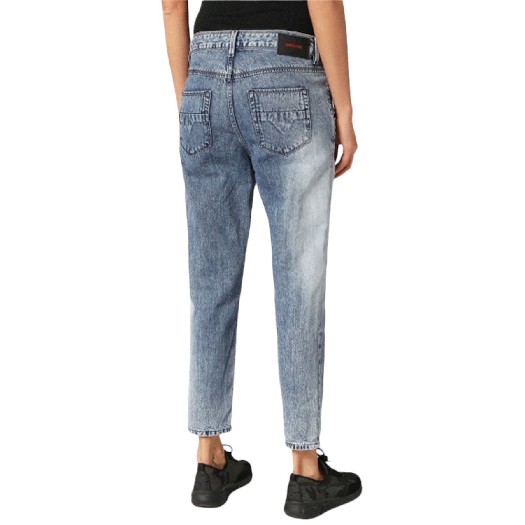 DIESEL FAYZA-NE 084MH Womens Denim Jogg Jeans Tapered Leg Stretchy Regular Pants