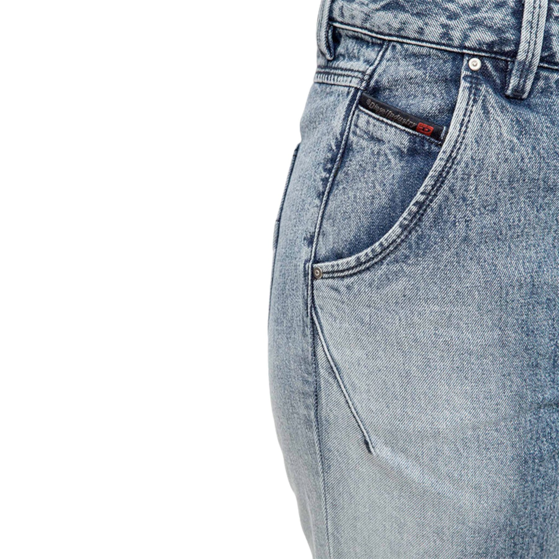 DIESEL FAYZA-NE 084MH Womens Denim Jogg Jeans Tapered Leg Stretchy Regular Pants