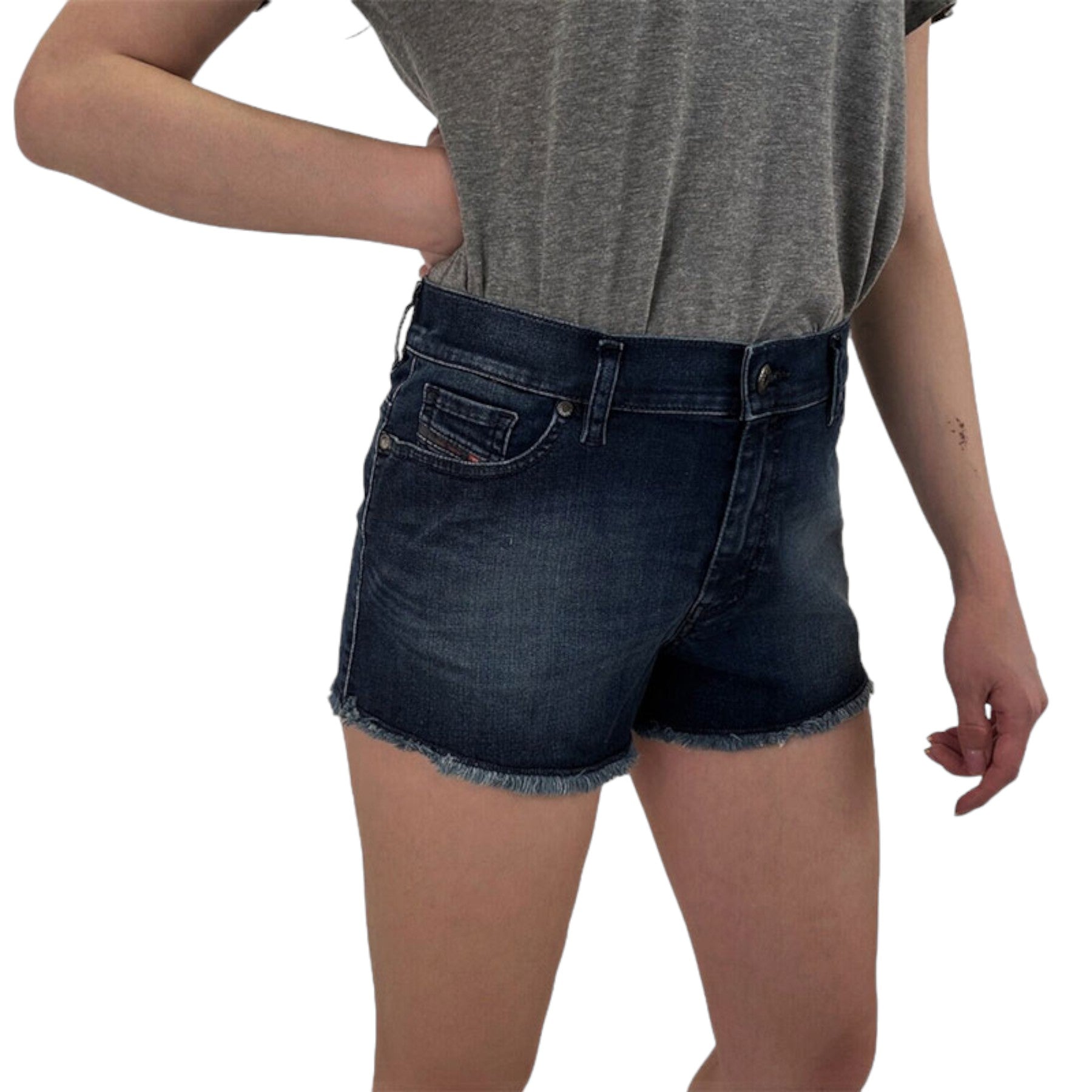 DIESEL DE-SHORIS 0663Y Womens Denim Shorts Summer Hot Pants Beach Sexy Shorts