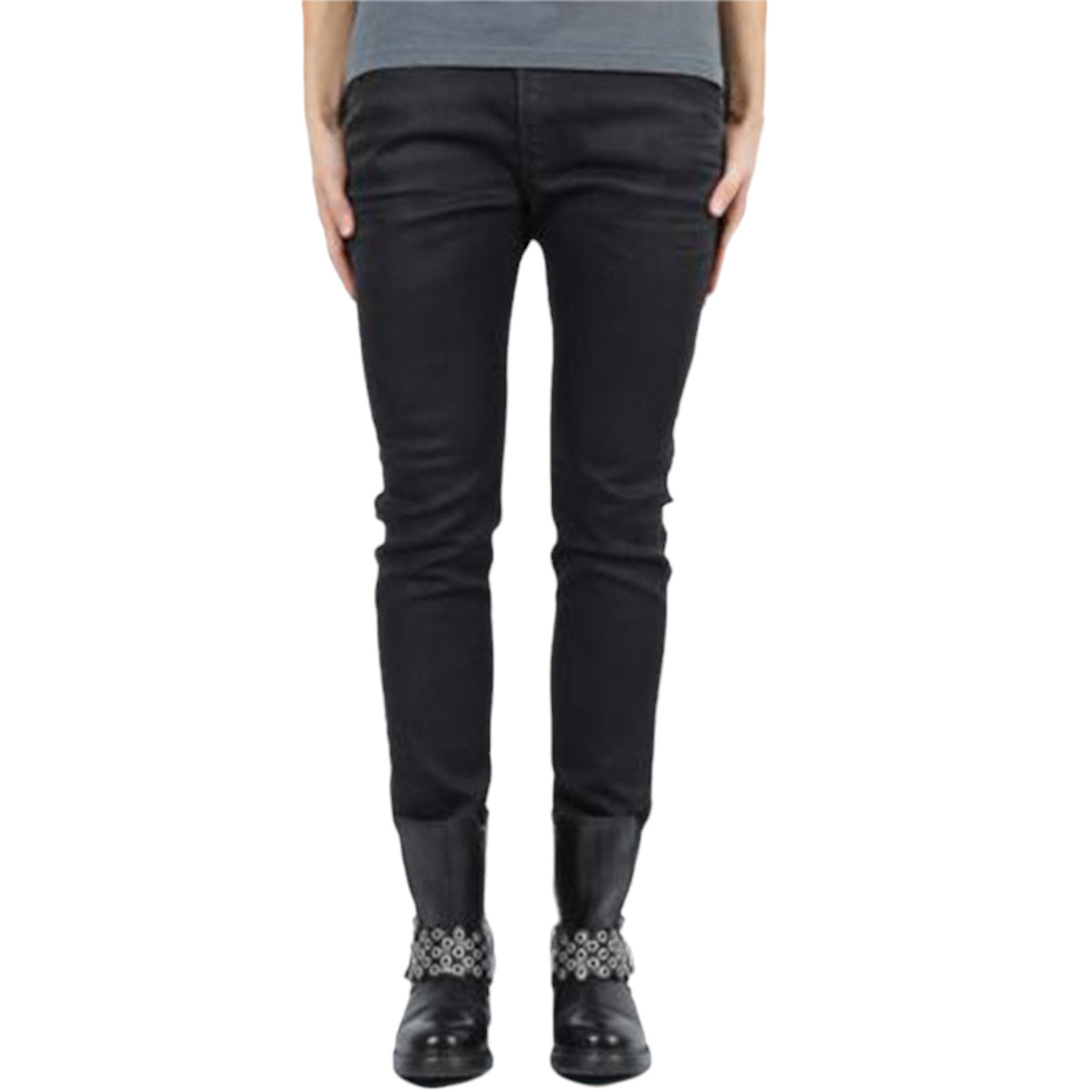 DIESEL KRAILEY NE 0677N Womens Jogg Jeans Slim Fit Skinny Leg Sweat Denim Pants