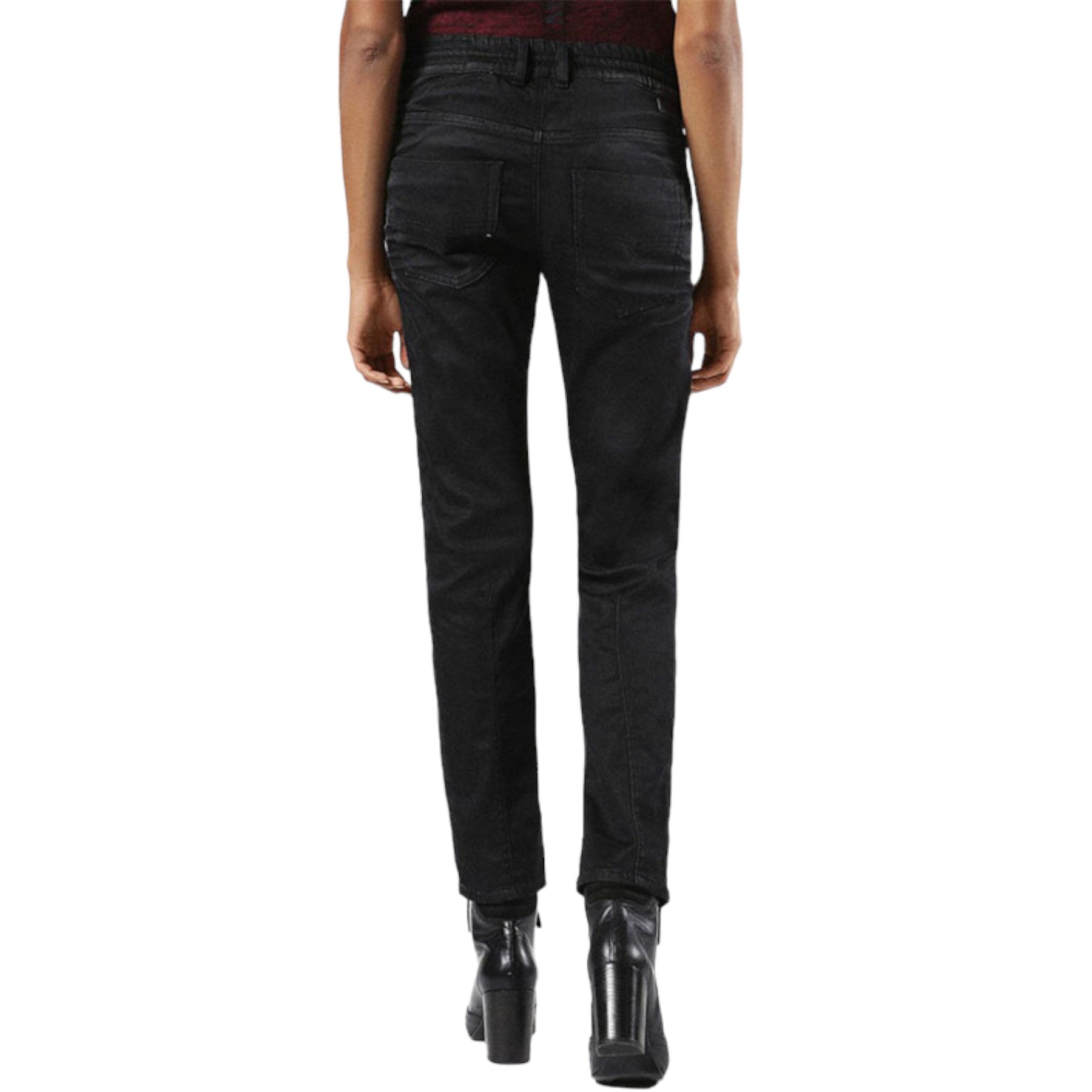 DIESEL KRAILEY NE 0677N Womens Jogg Jeans Slim Fit Skinny Leg Sweat Denim Pants