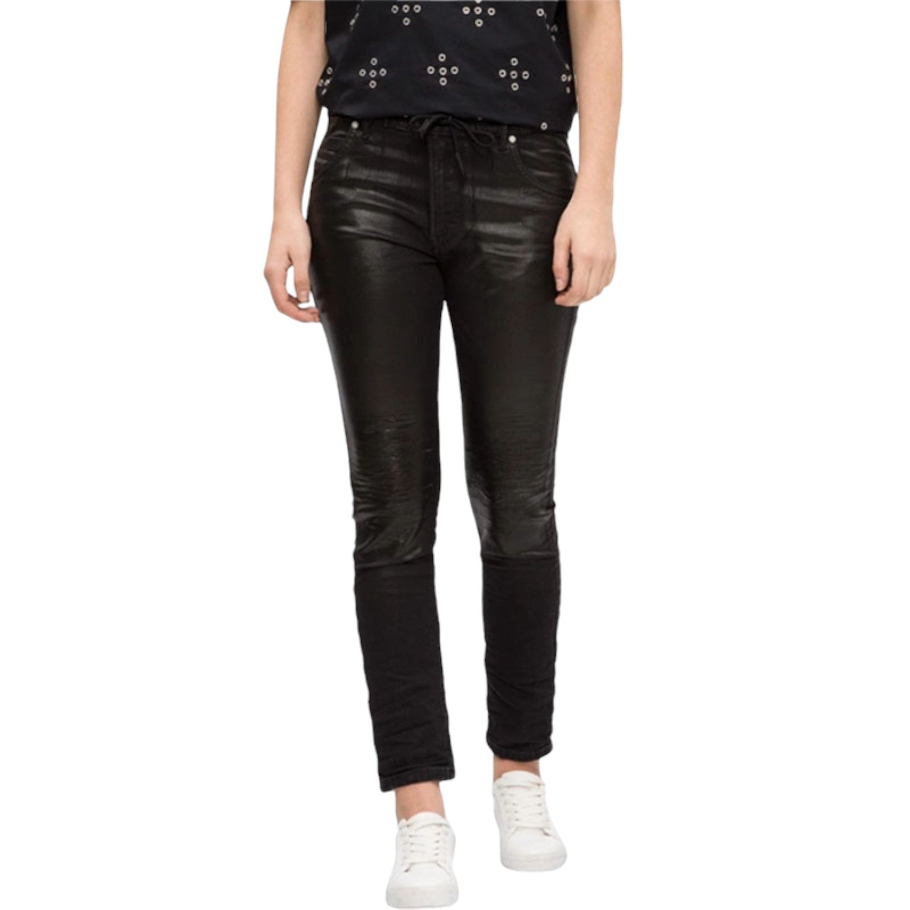 DIESEL KRAILEY R NE 084JB Womens Jogg Jeans Slim Fit Sweat Denim Pants NEW