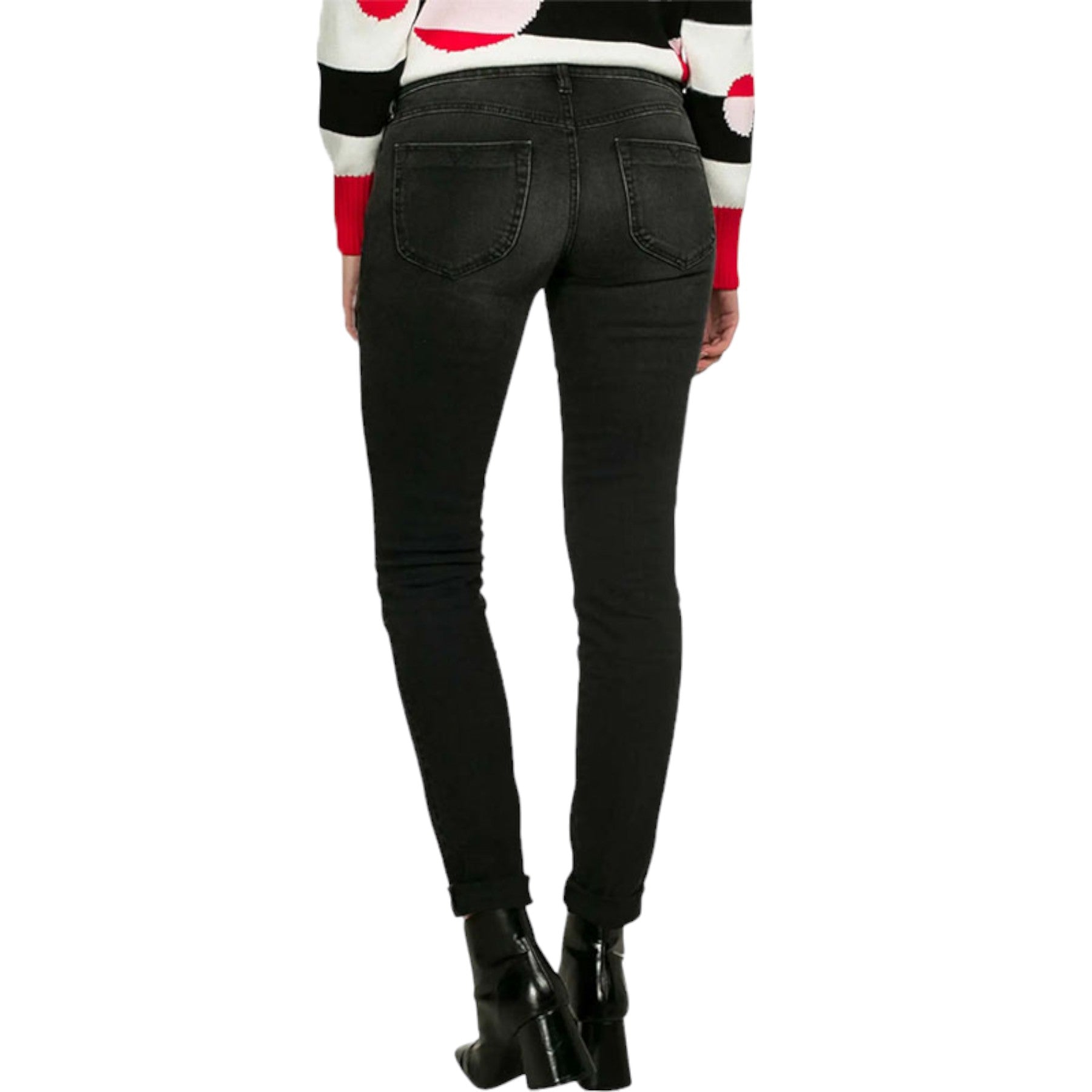 DIESEL GRACEY 0680T Womens Jogg Jeans Sweat Slim Fit Denim Stretch Pants NEW