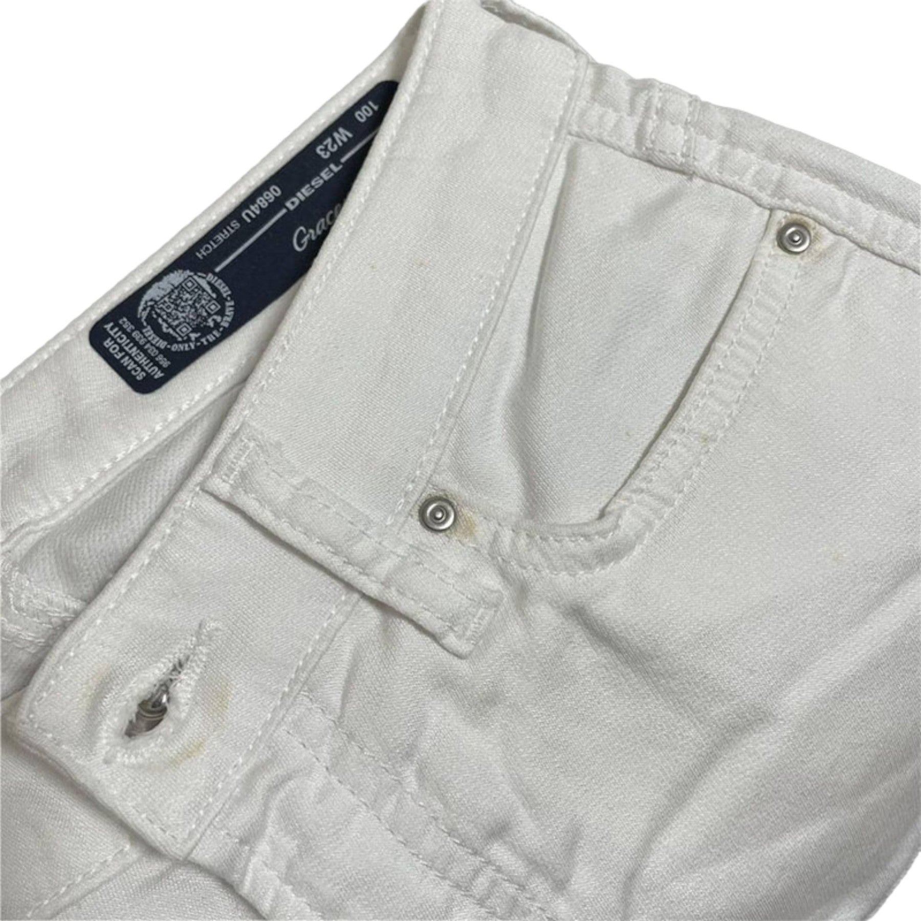 DIESEL GRACEY 0684U Womens Jeans Slim Fit Denim Stretch Sweat Jogg Pants NEW