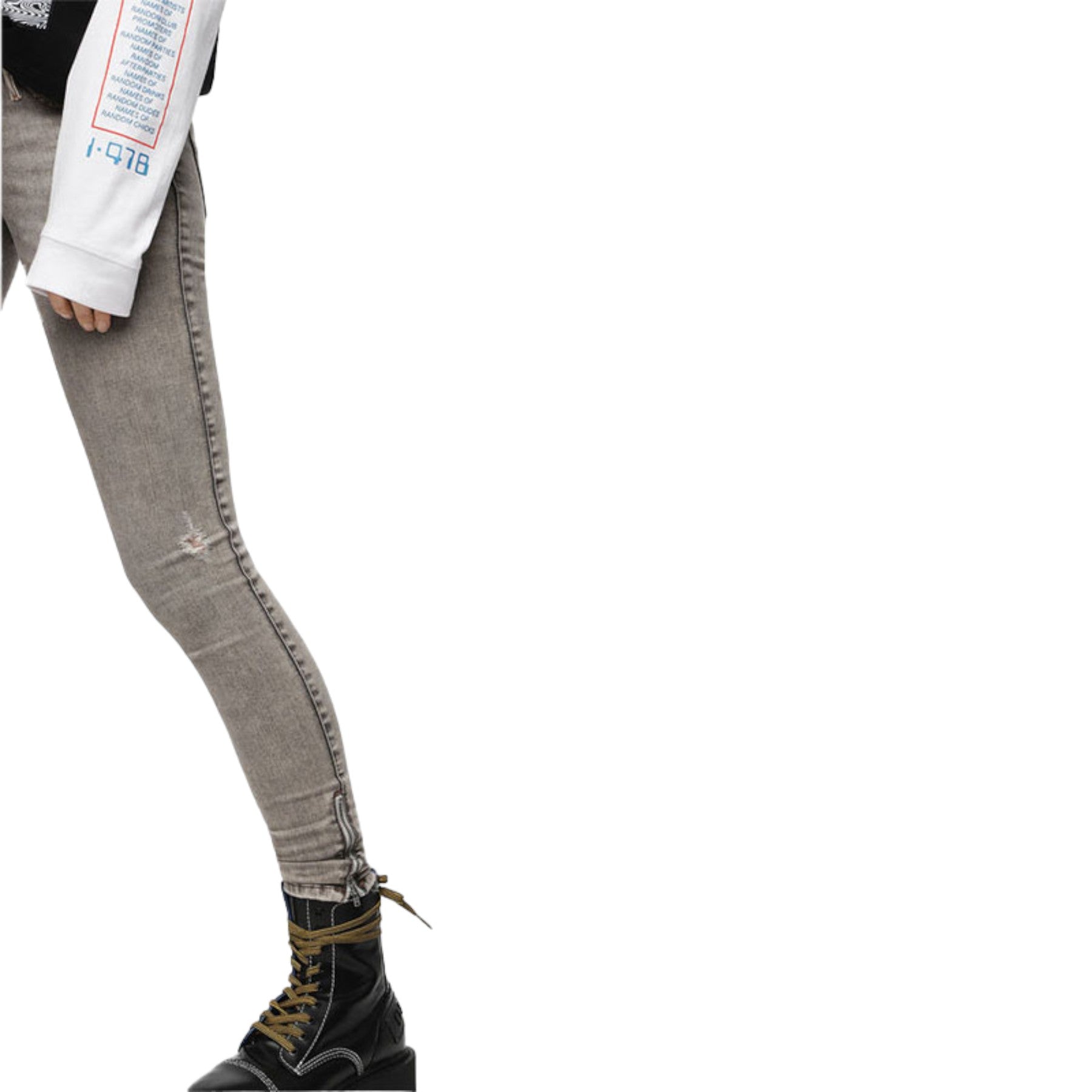 DIESEL Slandy 084UP Womens Jogg Jeans Denim Slim Fit Skinny Leg Stretch Pants