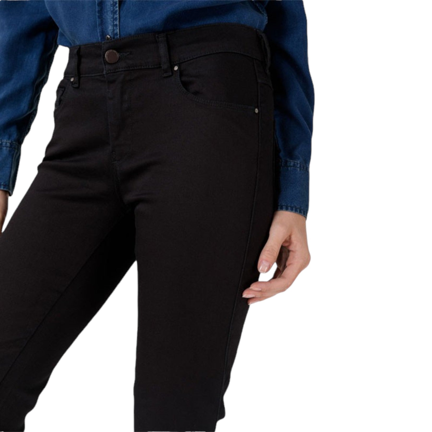 DIESEL SLANDY 0800R Womens Jeans Denim Casual Pants Slim Fit Black Trousers NEW