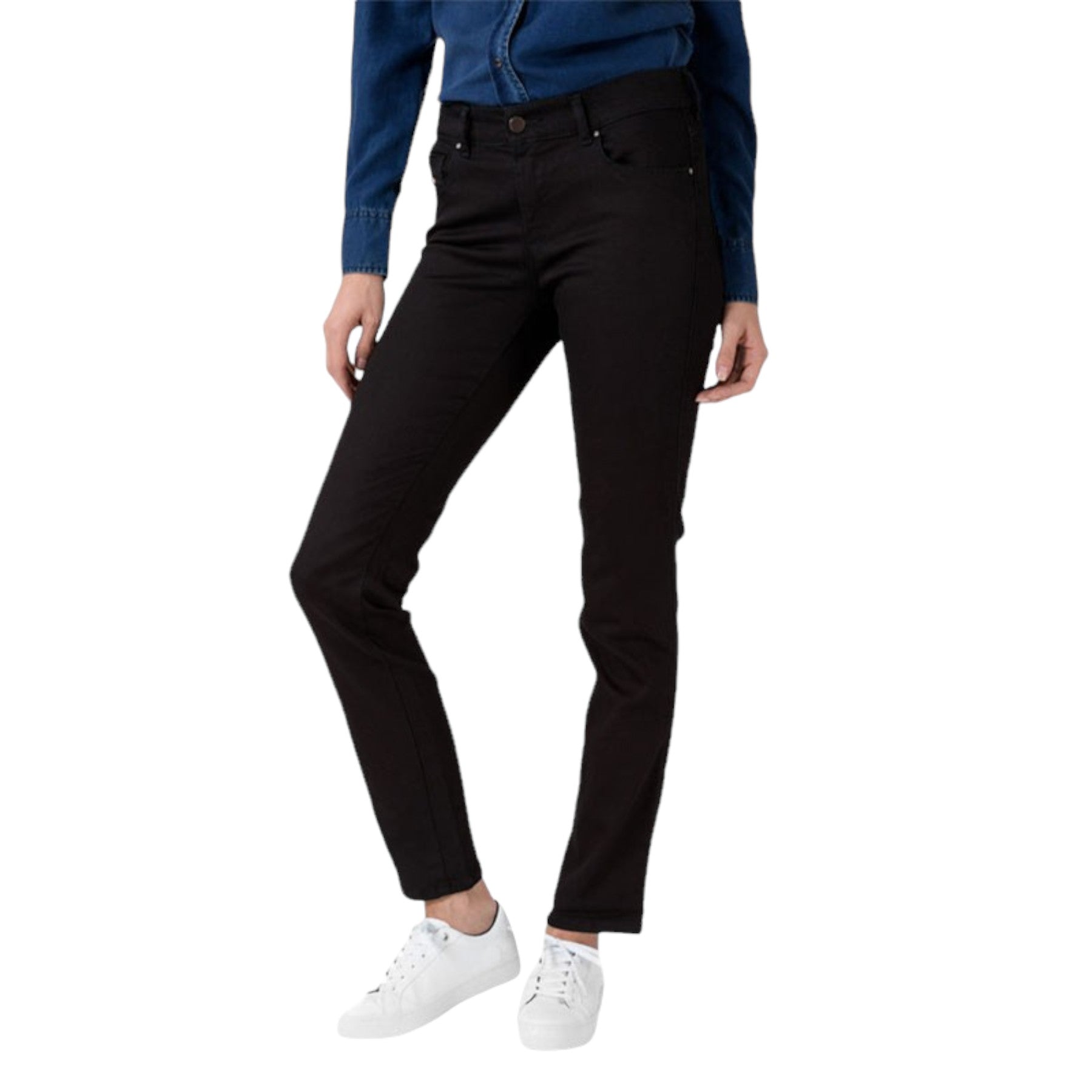 DIESEL SLANDY 0800R Womens Jeans Denim Casual Pants Slim Fit Black Trousers NEW