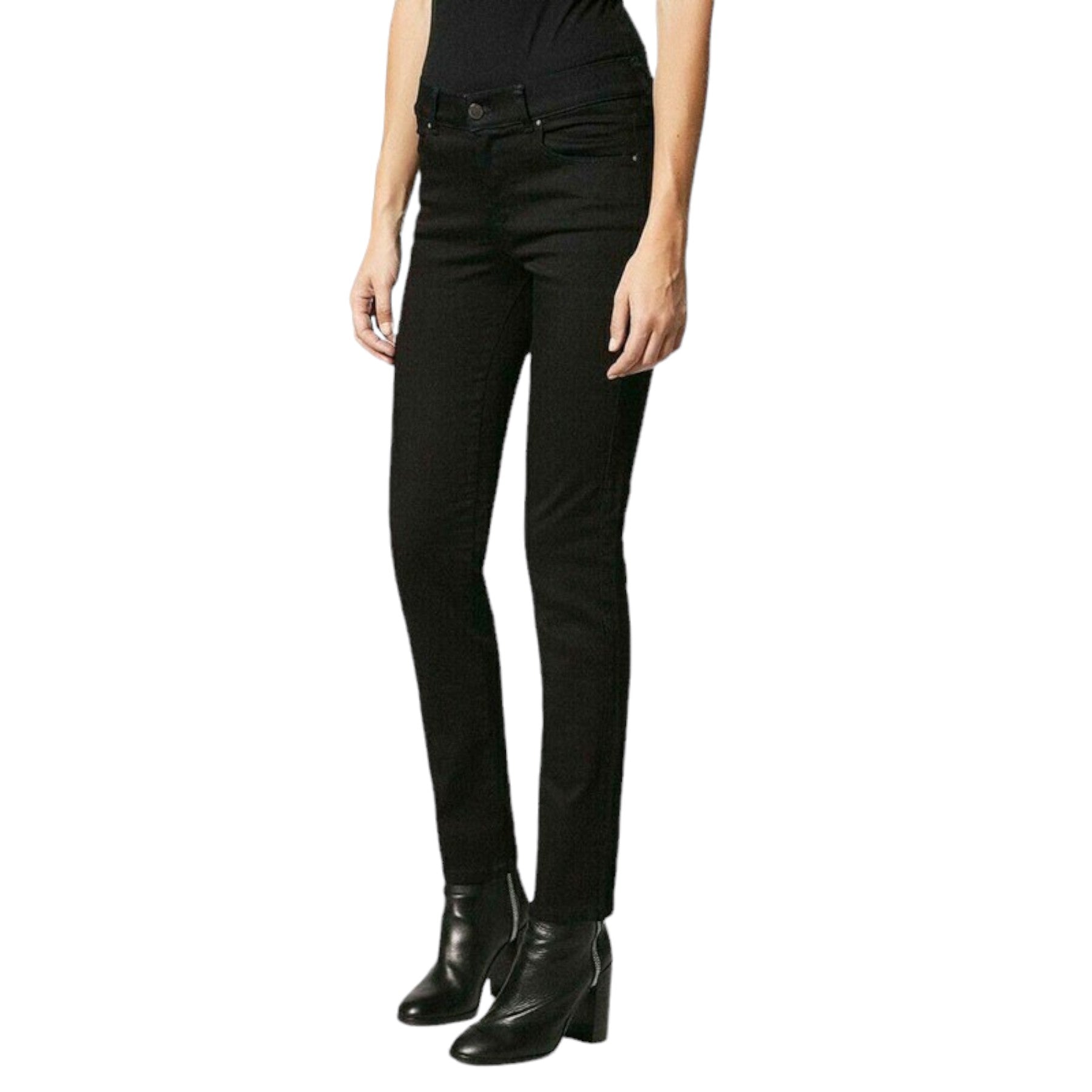 DIESEL SLANDY 0800R Womens Jeans Denim Casual Pants Slim Fit Black Trousers NEW