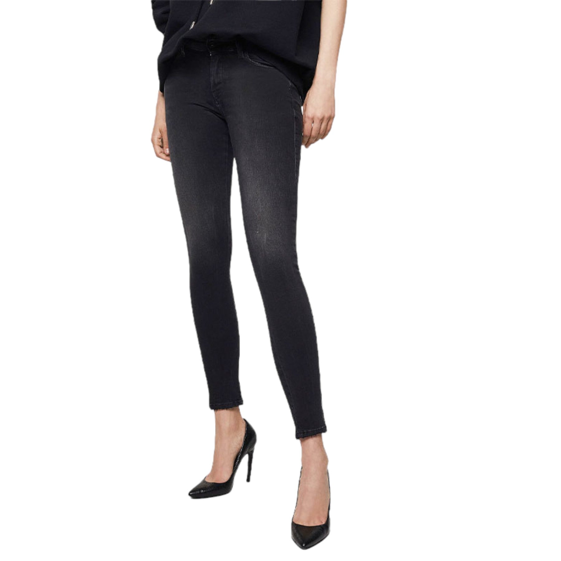 DIESEL Slandy 069BU Womens Denim Jeans Slim Fit Skinny Casual Stretch Pants W26