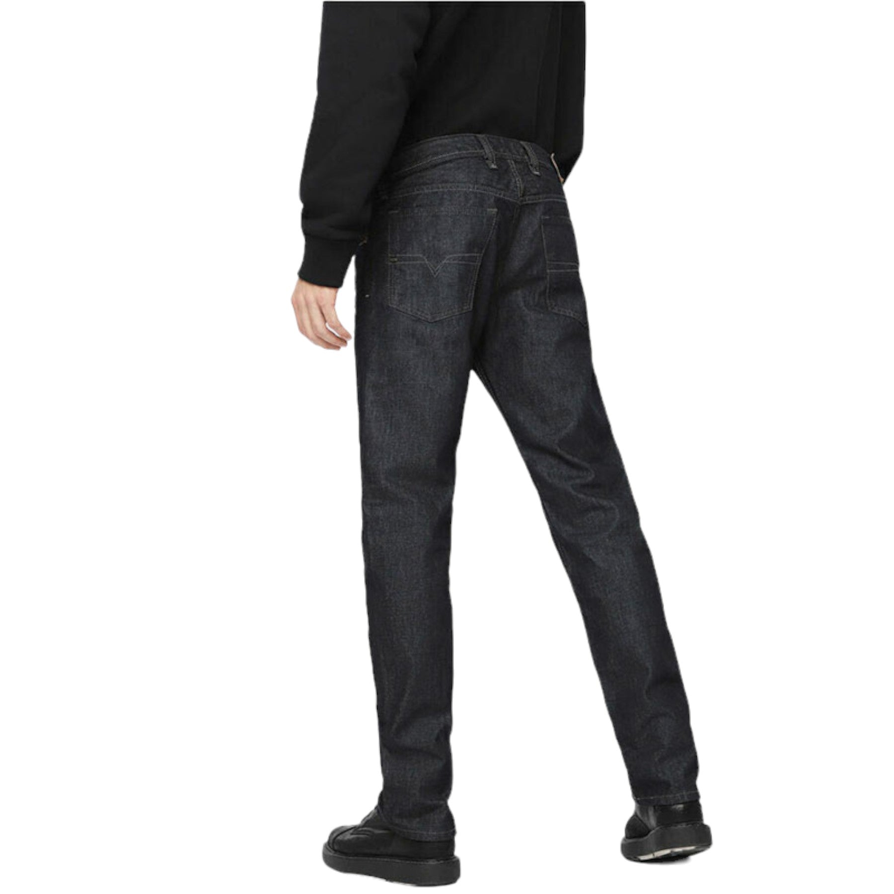 DIESEL WAYKEE 0088Z Mens Denim Jeans Regular Fit Bottoms Casual Straight Pants