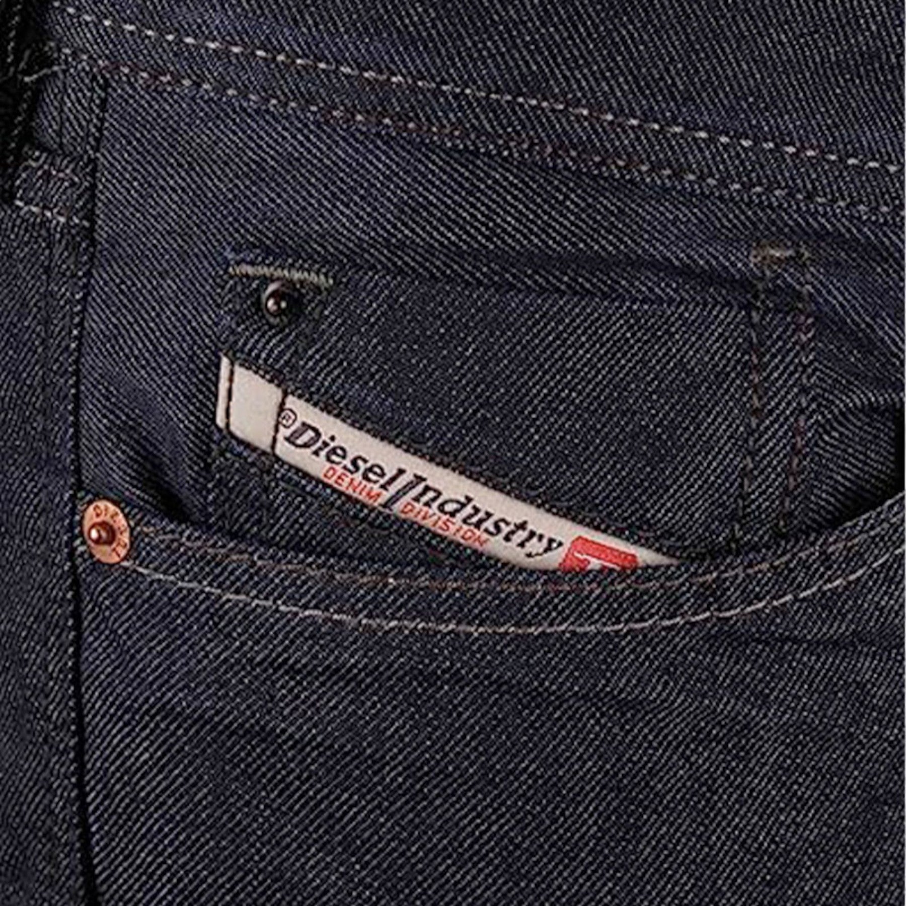 DIESEL WAYKEE 0088Z Mens Denim Jeans Regular Fit Bottoms Casual Straight Pants