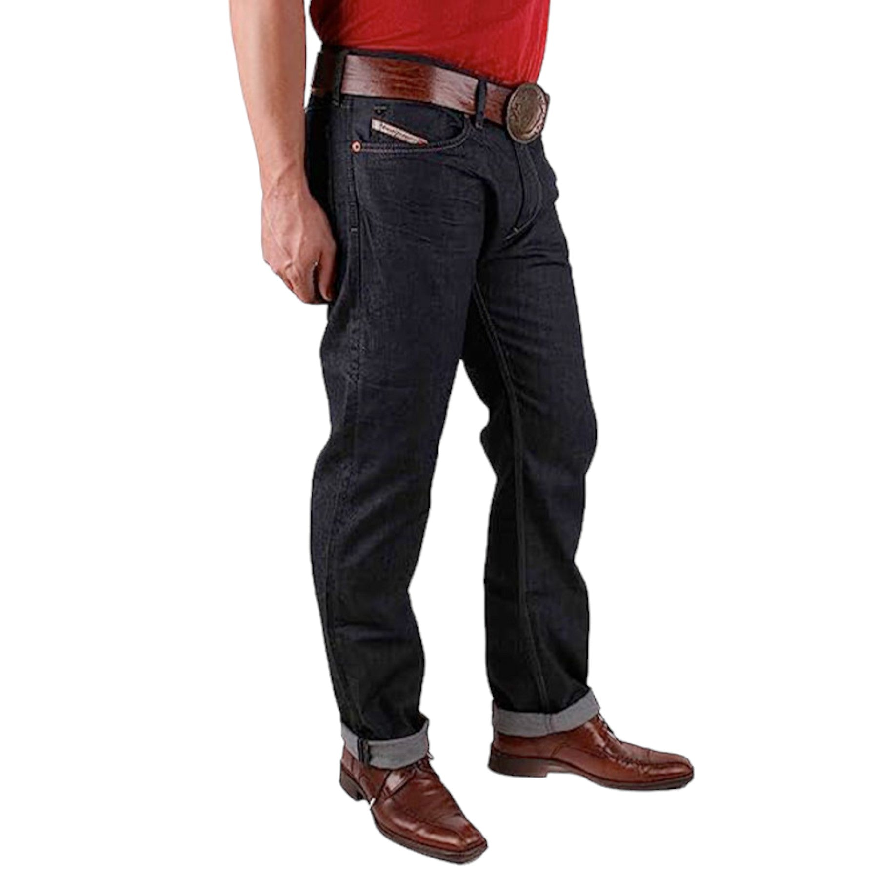 DIESEL WAYKEE 0088Z Mens Denim Jeans Regular Fit Bottoms Casual Straight Pants