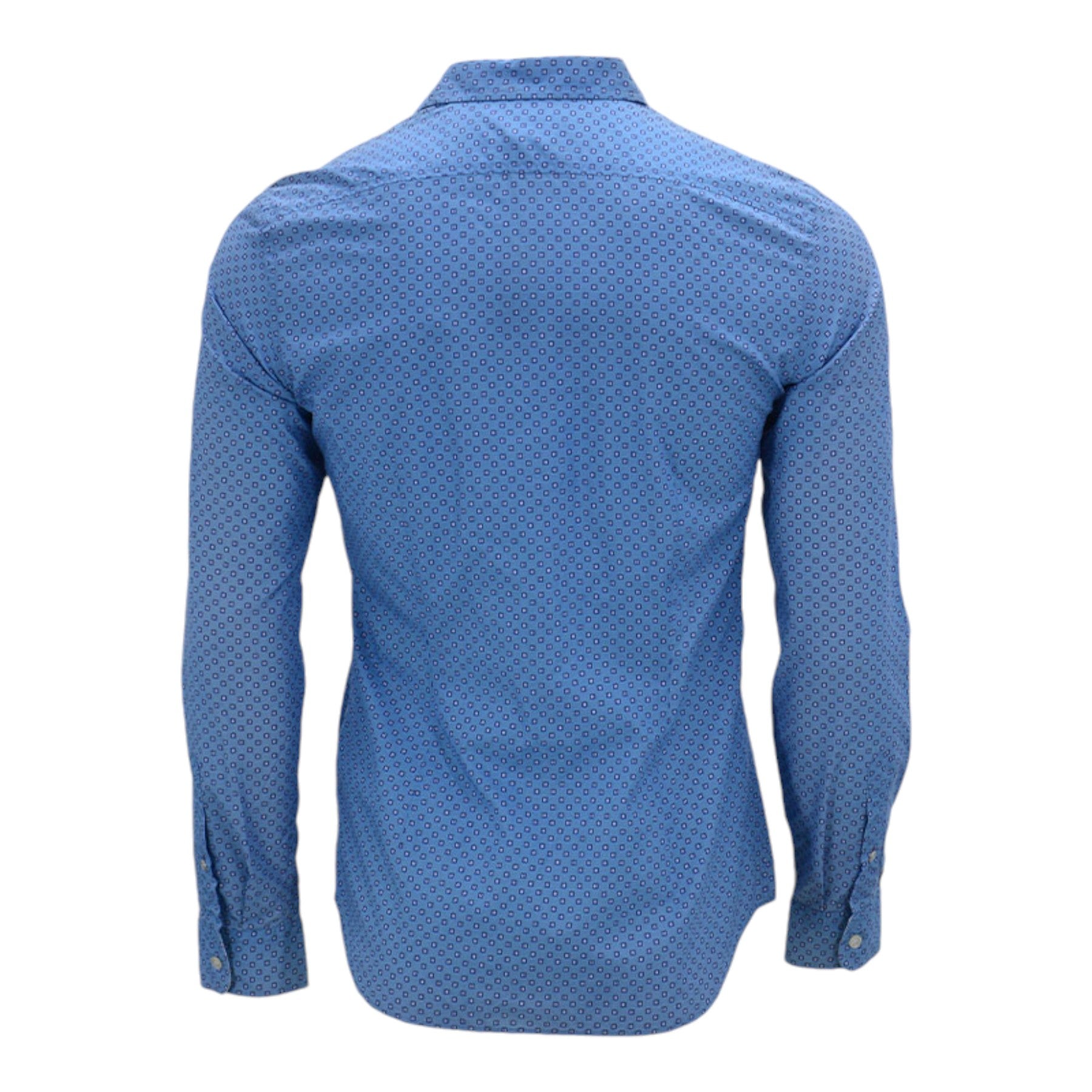 DIESEL S BLANCA 0WALH Mens Shirts Long Sleeve Slim Fit Camicia Cotton Shirt NEW