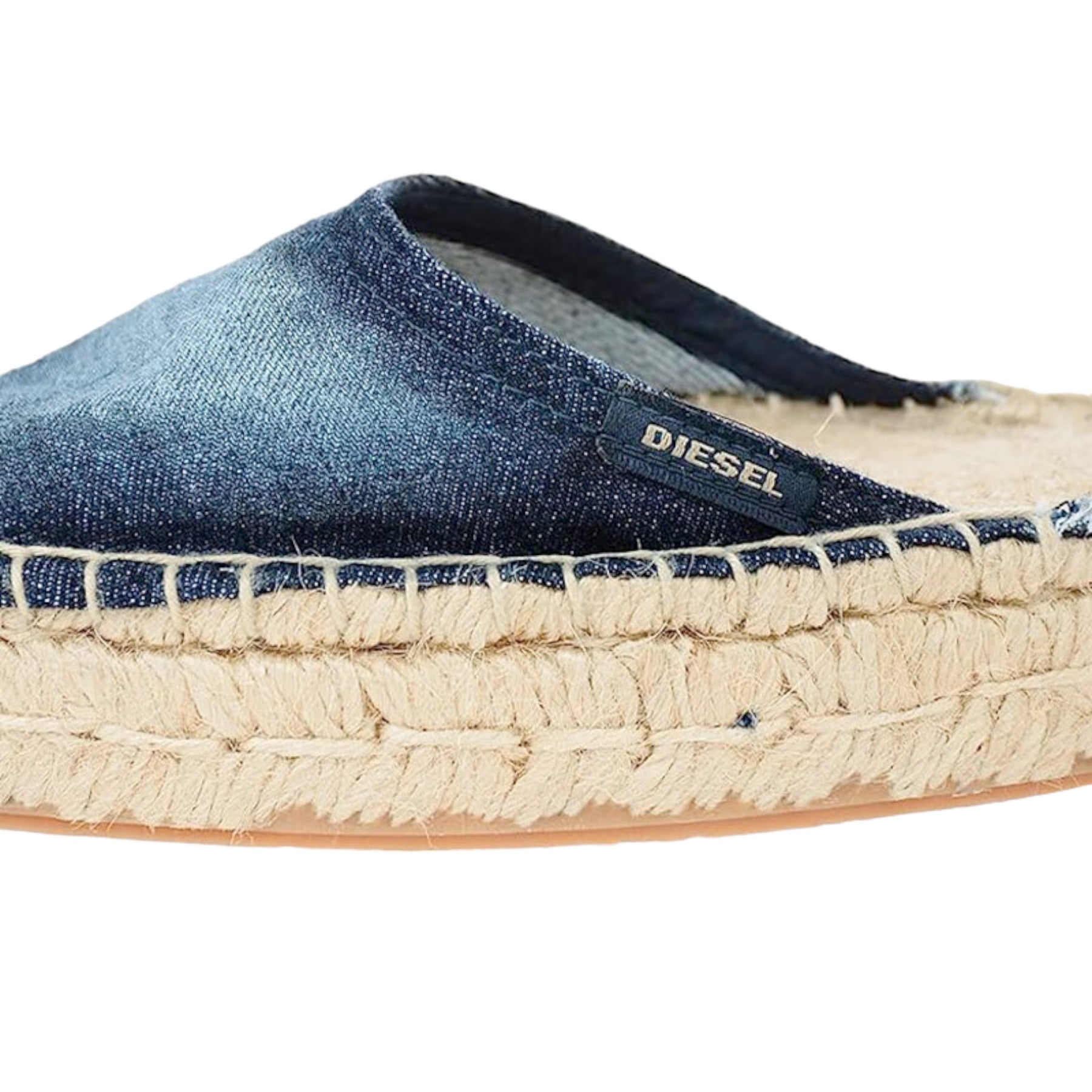 DIESEL ESPADRILLAS RAGS Womens Sandals Casual Denim Lace Up Summer Slip On Shoes