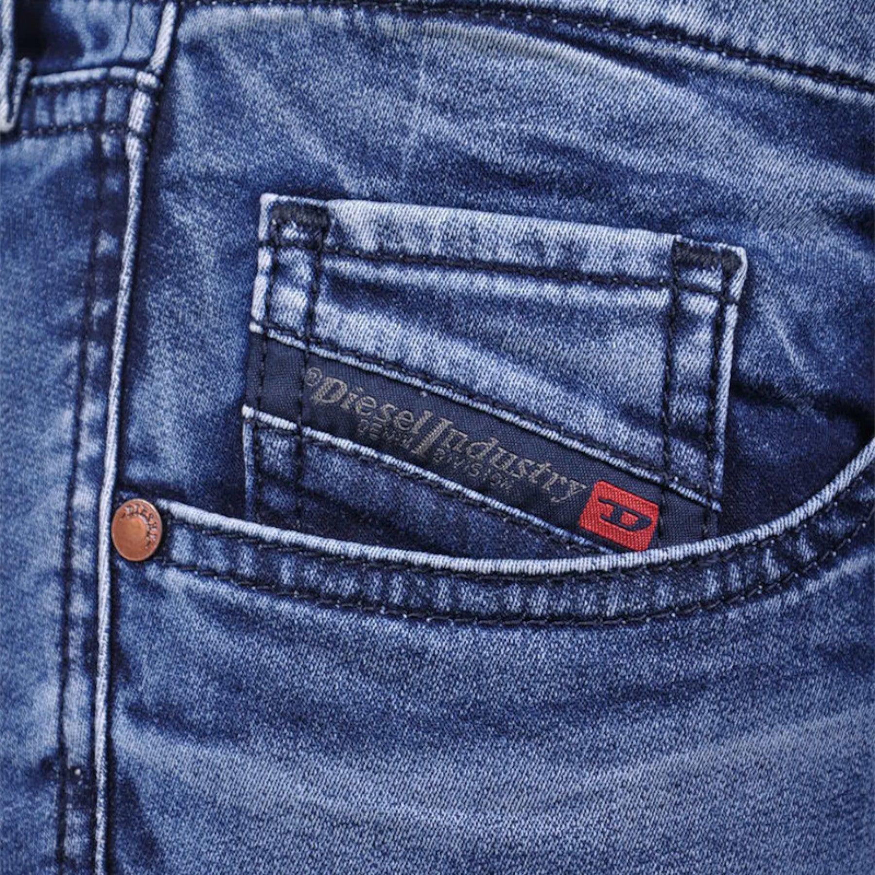 DIESEL GRUPEE NE 0674Z Womens Denim Jeans Skinny Leg Stretchy Jogg Pants New W25