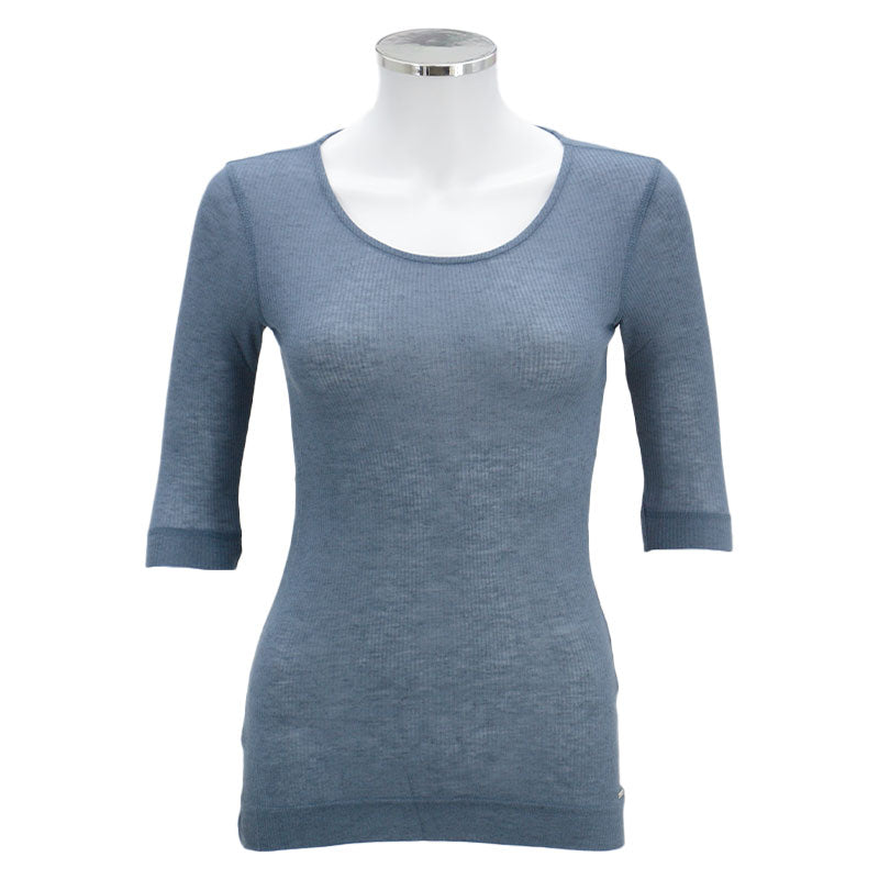 DIESEL T-SALUT 0QAMA Womens Tops 3/4 Sleeve Regular Fit Casual Ladies Summer Tee