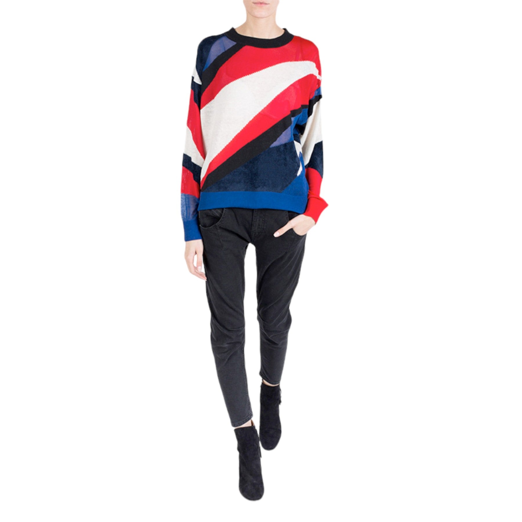 DIESEL M BLANCA 0CANZ Womens Sweater Long Sleeve Pullover Ribbed Cardigan Tops