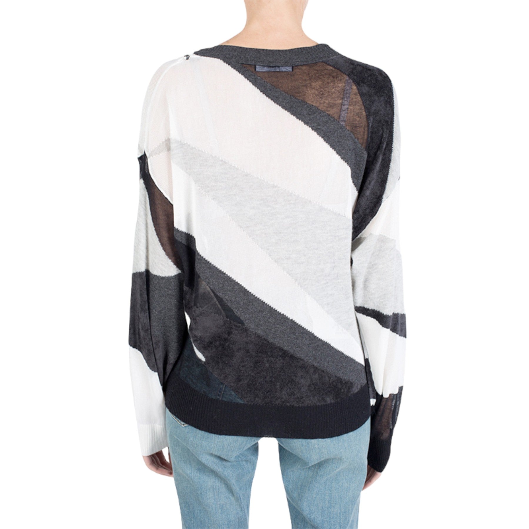 DIESEL M BLANCA 0CANZ Womens Sweater Long Sleeve Pullover Ribbed Cardigan Tops