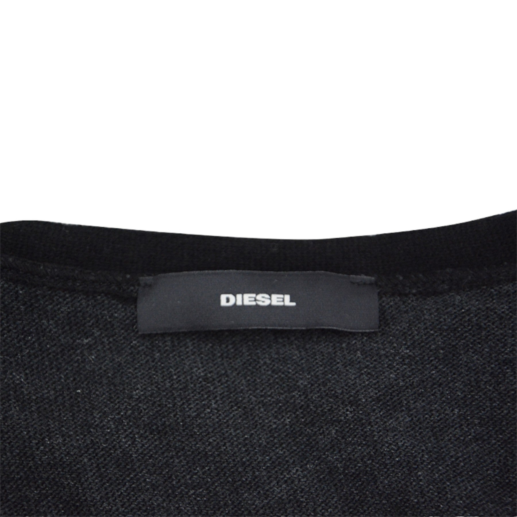 DIESEL M VANVAN Womens Open Cardigan Black Ladies Jumpers Casual Knitted Sweater