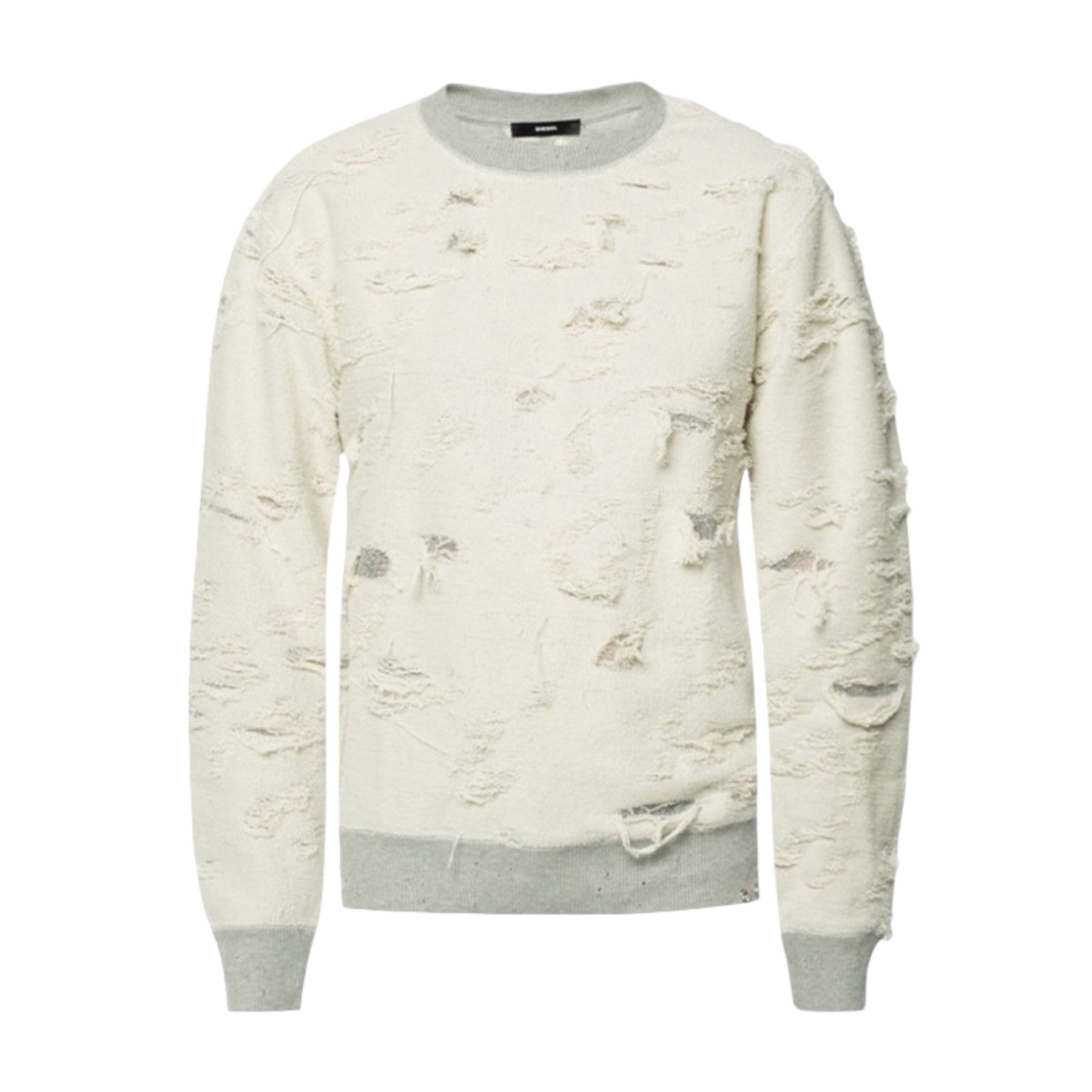 DIESEL F FELPA Womens Pullover Jumper Regular Cotton Crew Neck Sweatshirts NEW