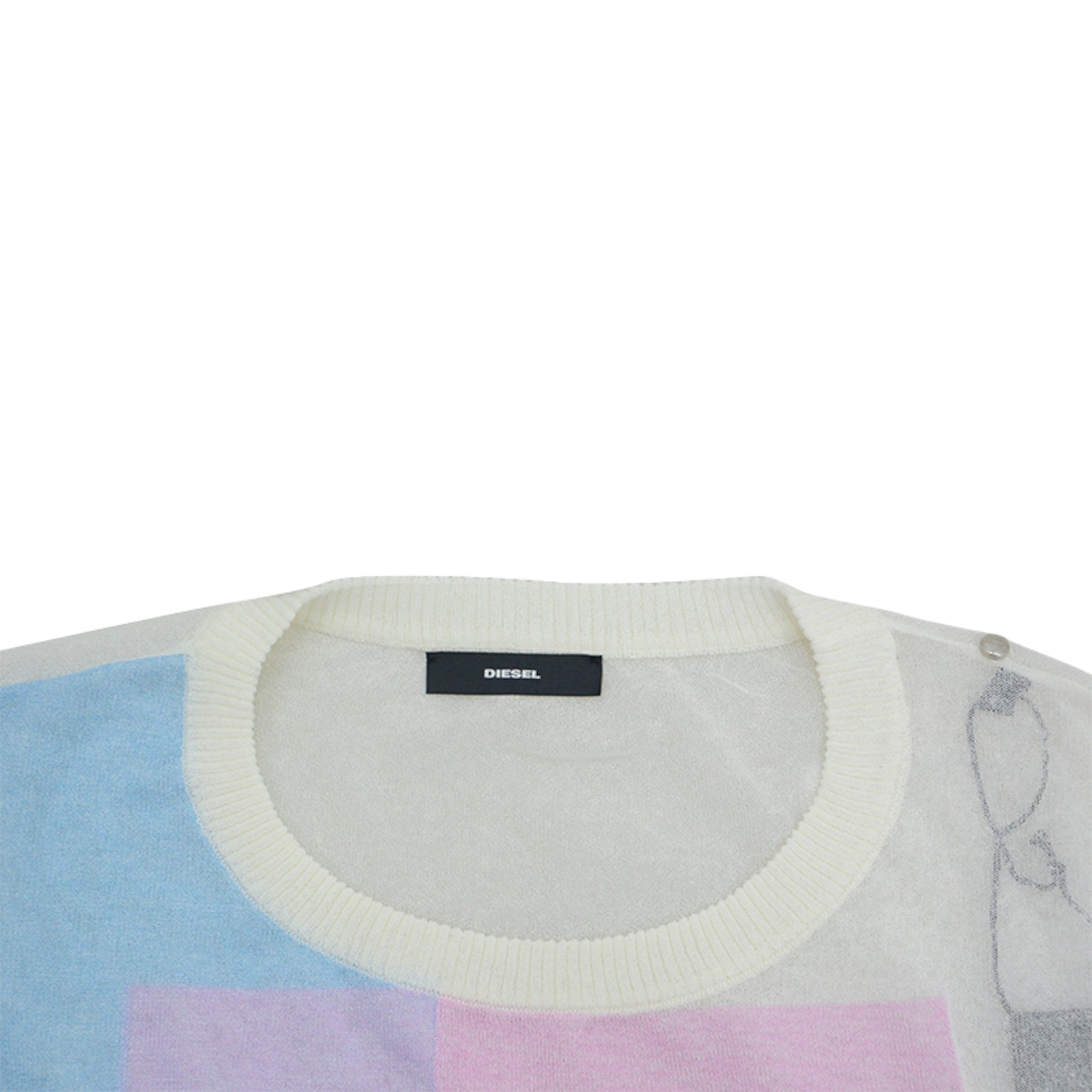 DIESEL M CONCEPT Womens Jumpers Long Sleeve Pullover Crew Neck Winter Sweater