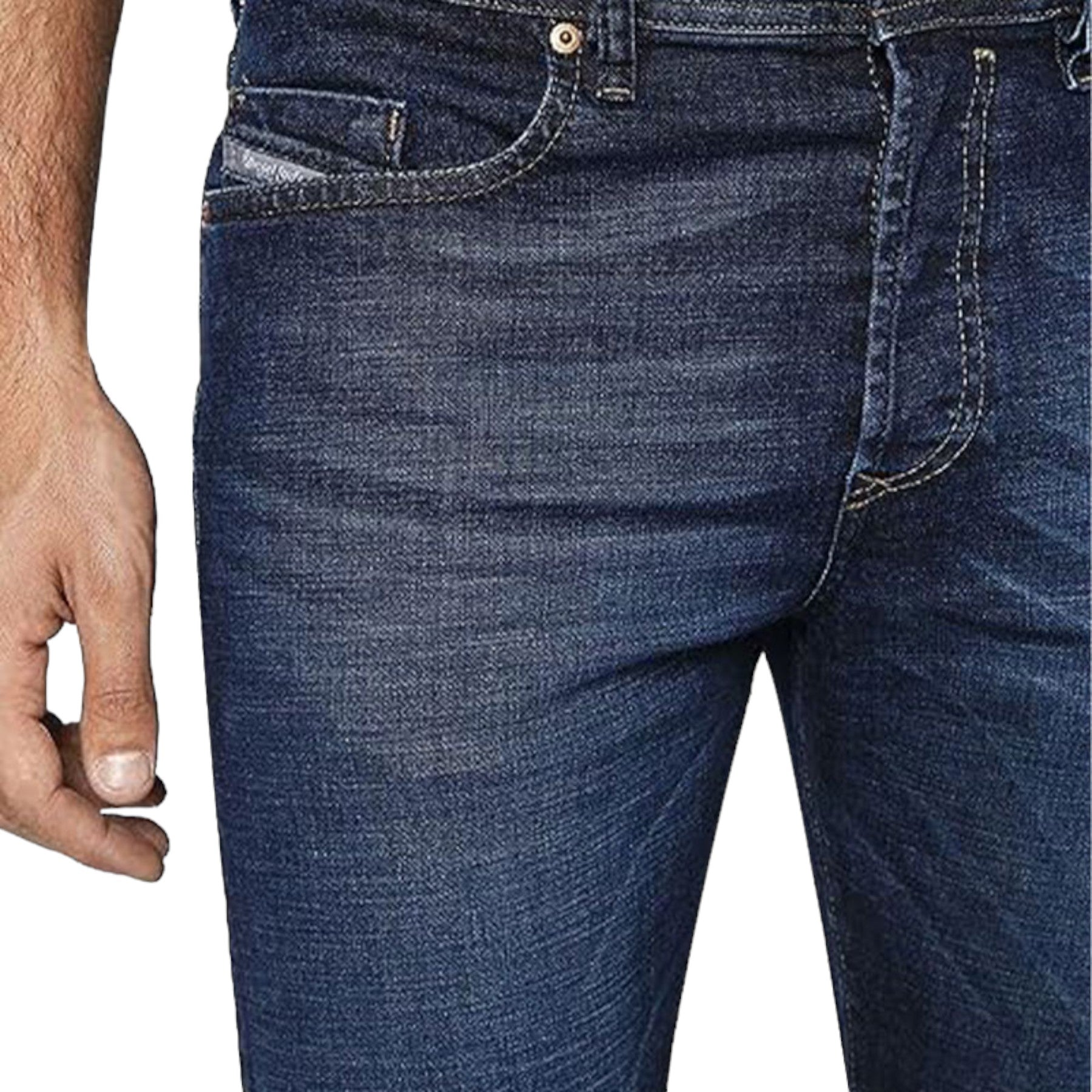 DIESEL BUSTER 084NL Mens Jeans Stretch Cotton Regular Fit Casual Denim Pants NEW