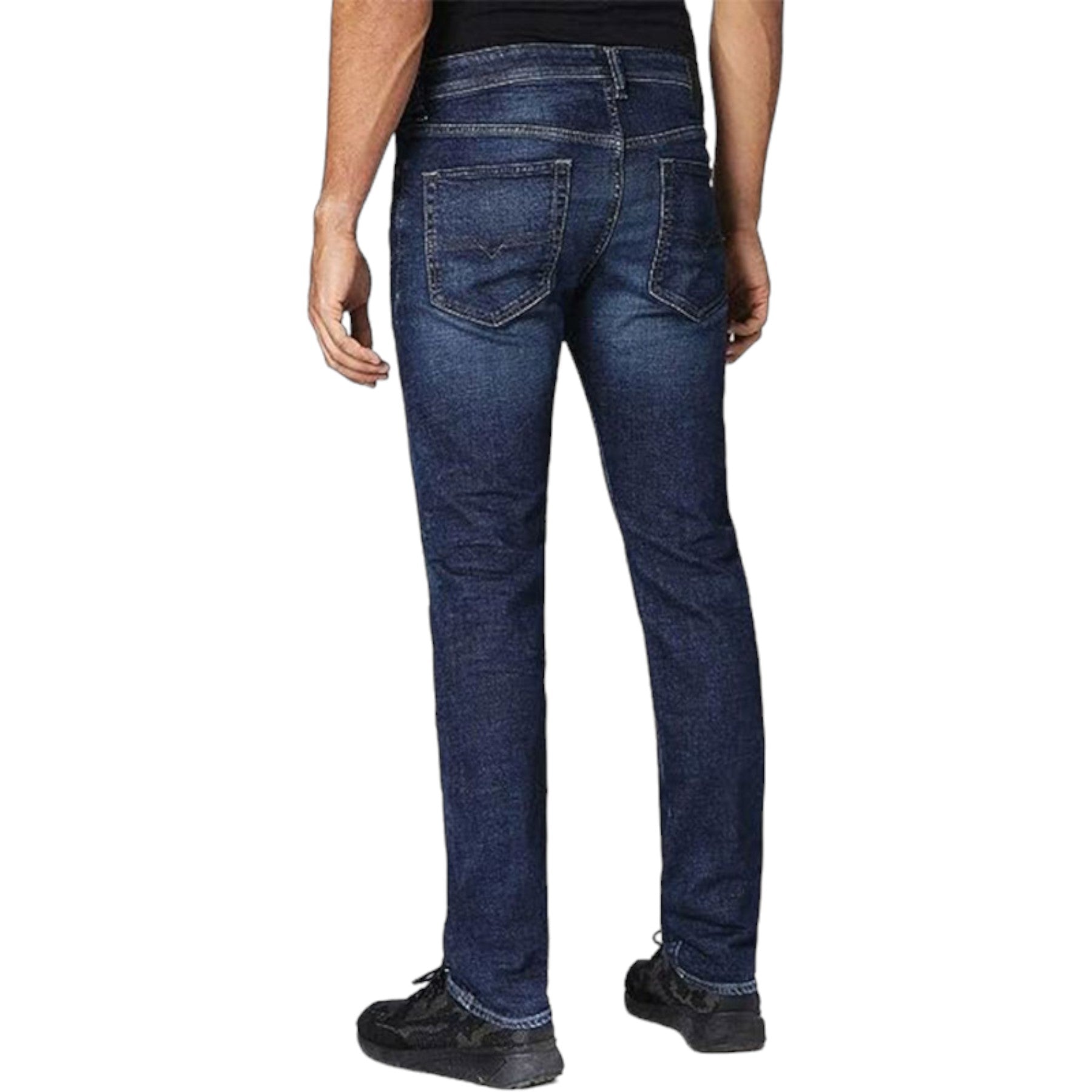 DIESEL BUSTER 084NL Mens Jeans Stretch Cotton Regular Fit Casual Denim Pants NEW