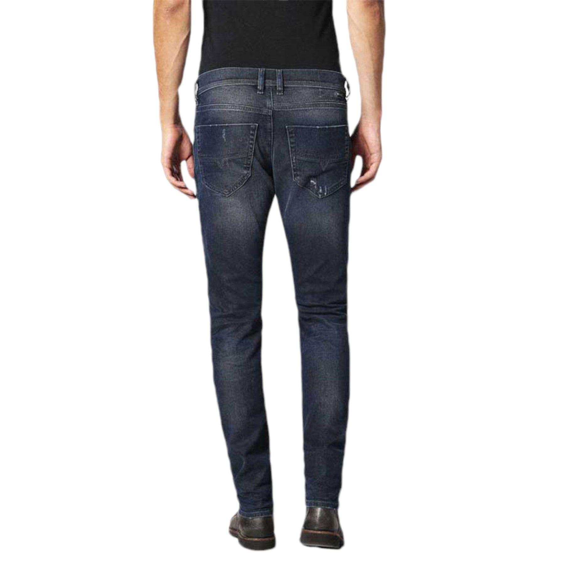 DIESEL TEPPHAR 084LD Mens Denim Jeans Slim Fit Carrot Leg Stretch Casual Pants