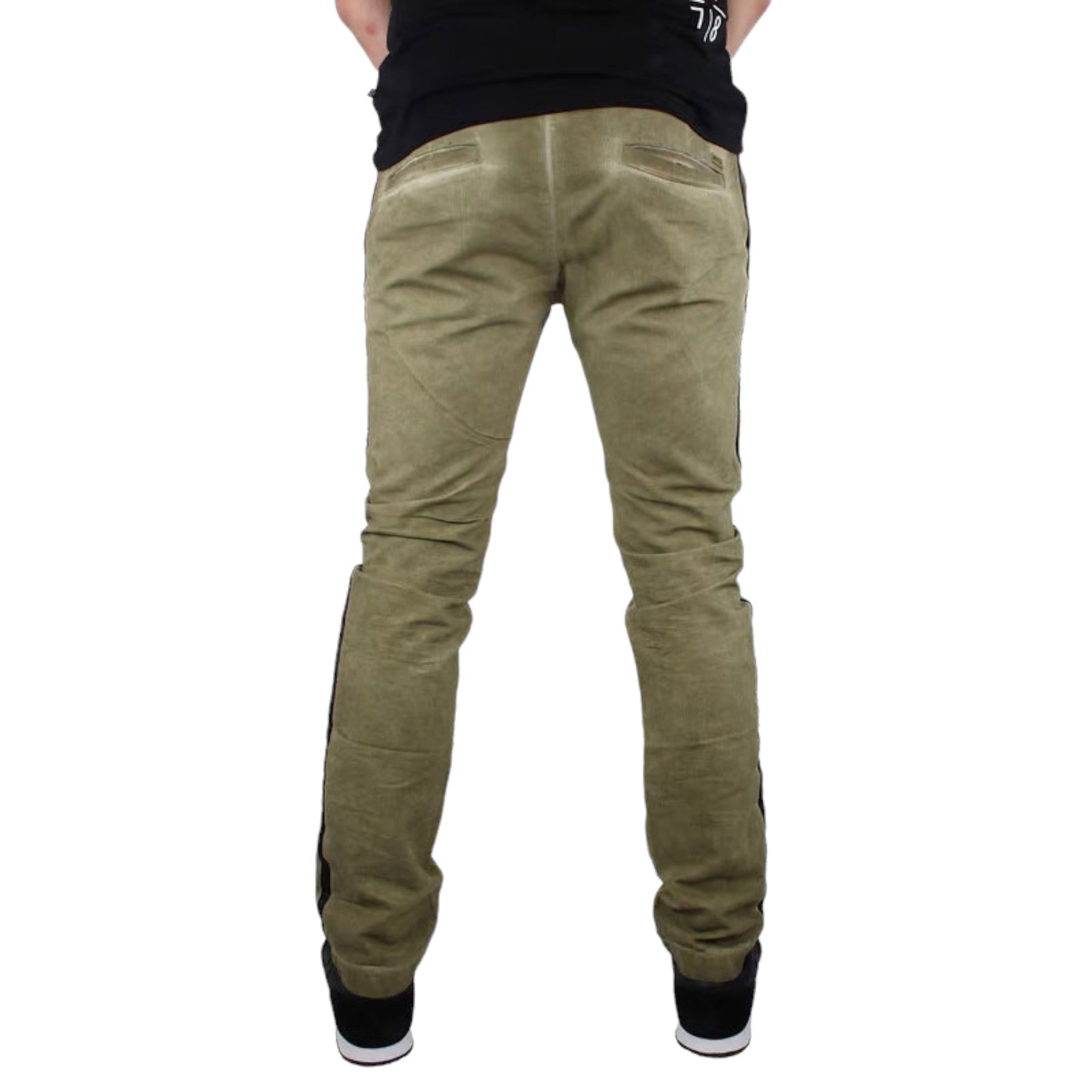 DIESEL Chi Tight 0825K Mens Denim Jeans Slim Fit Faded Casual Beige Pant Trouser
