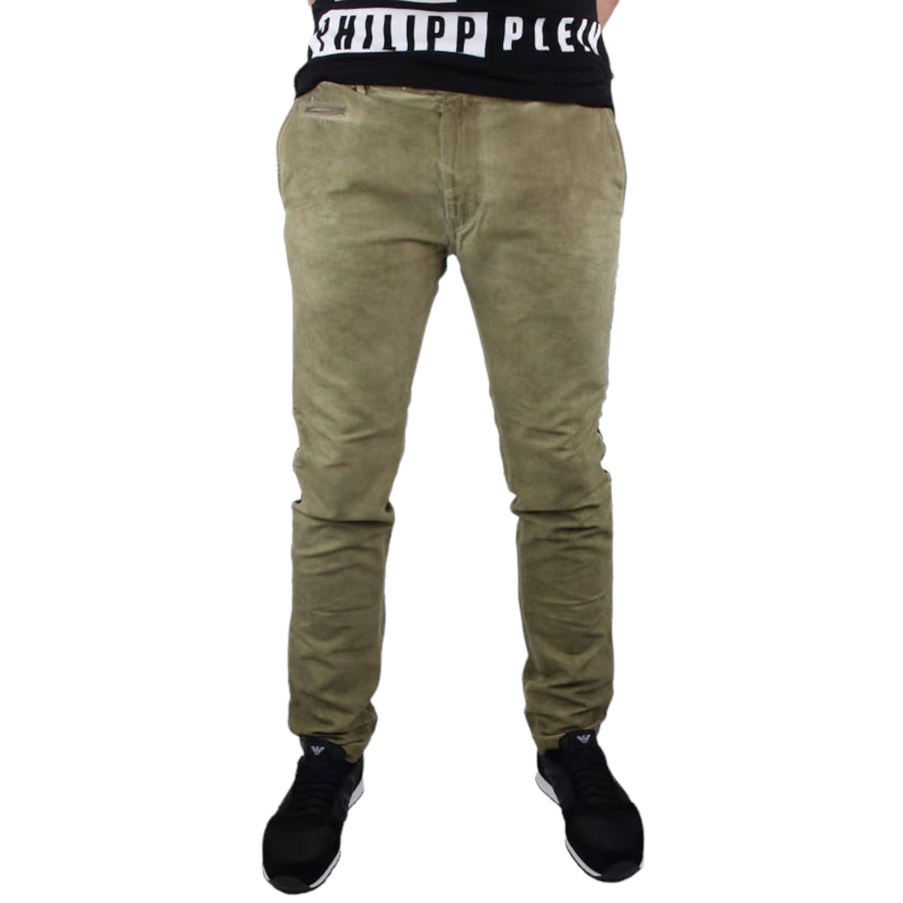 DIESEL Chi Tight 0825K Mens Denim Jeans Slim Fit Faded Casual Beige Pant Trouser