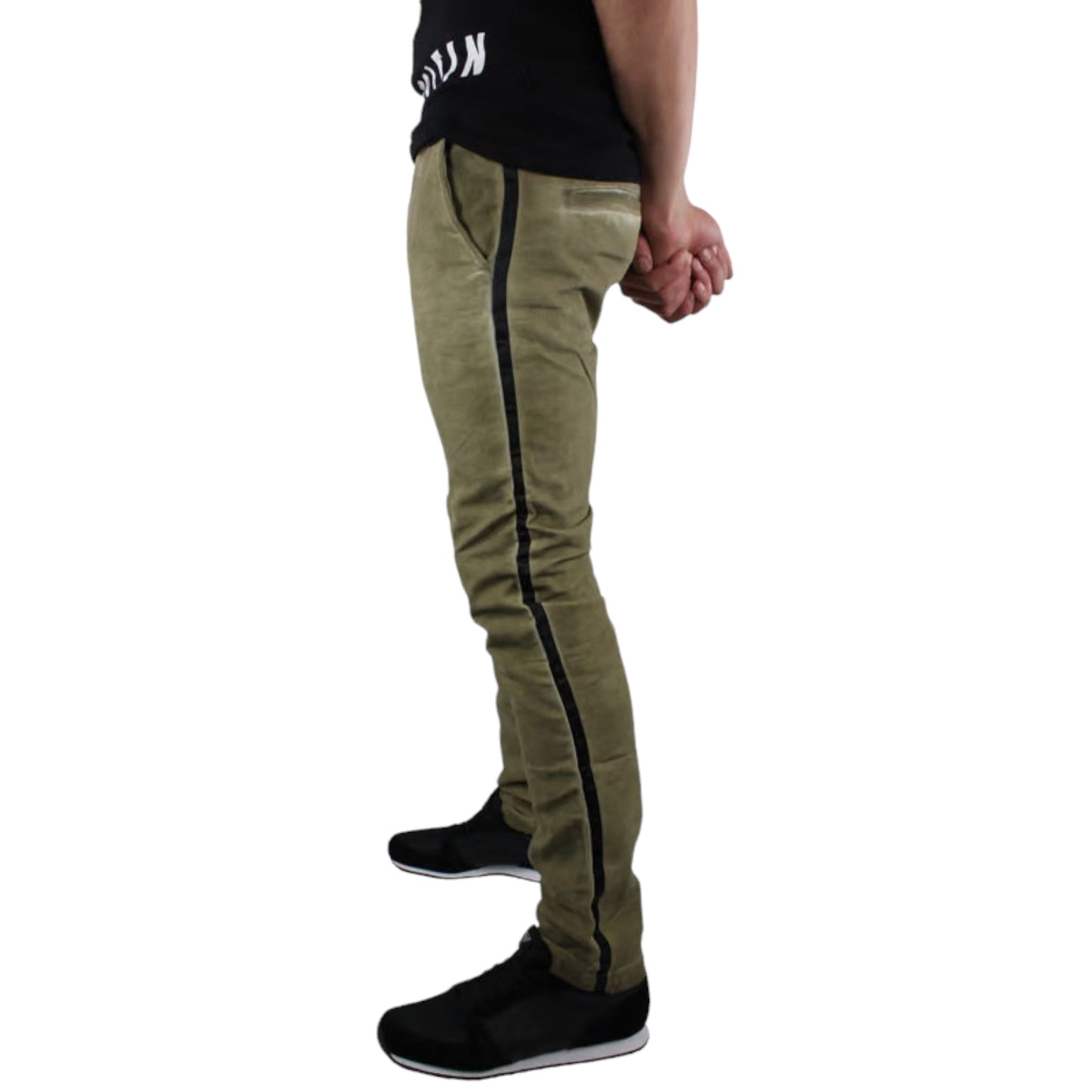DIESEL Chi Tight 0825K Mens Denim Jeans Slim Fit Faded Casual Beige Pant Trouser