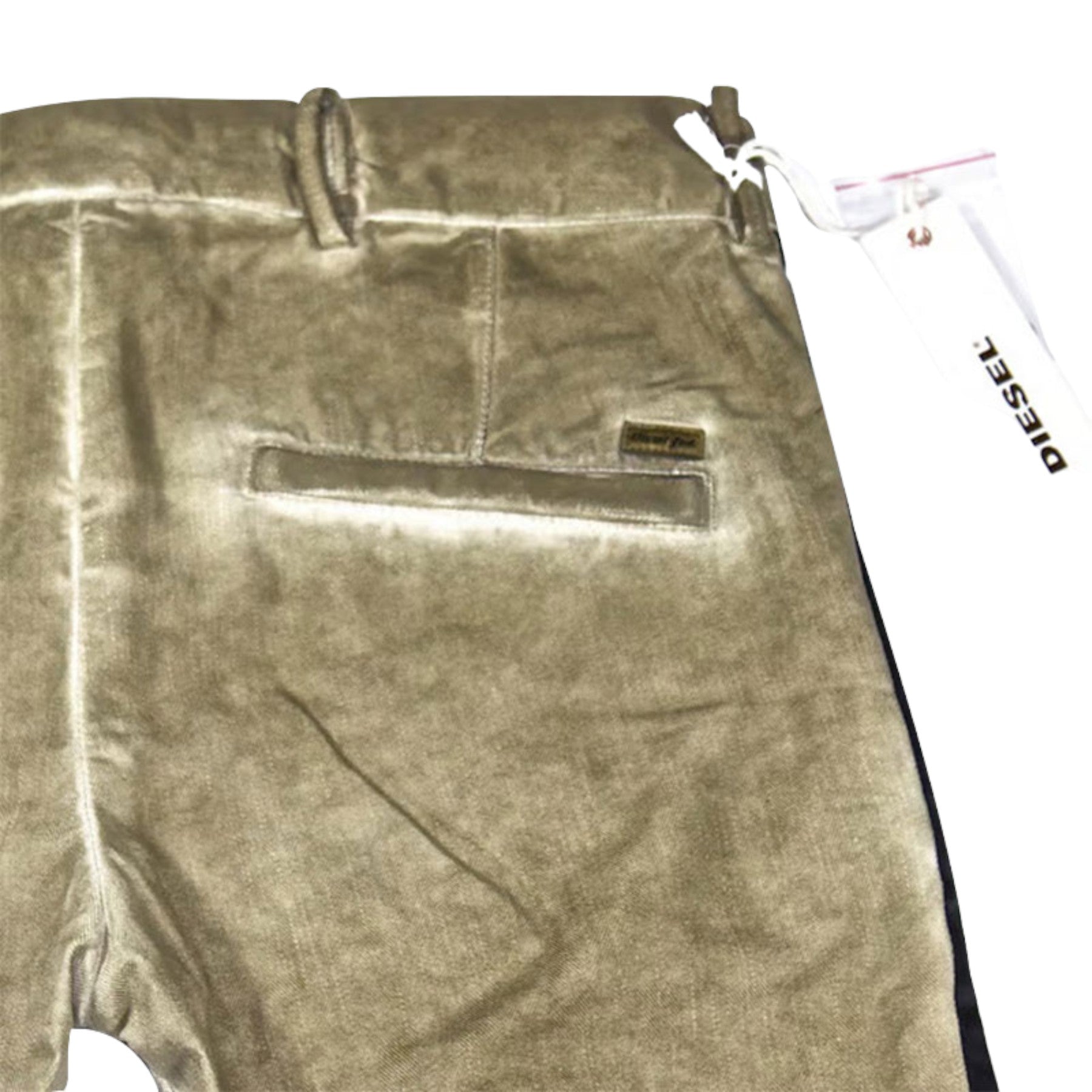 DIESEL Chi Tight 0825K Mens Denim Jeans Slim Fit Faded Casual Beige Pant Trouser