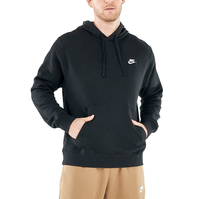 NIKE Club Mens Full Tracksuits Hoodie Joggers Casual Sweat Gym Bottom Black S-XL