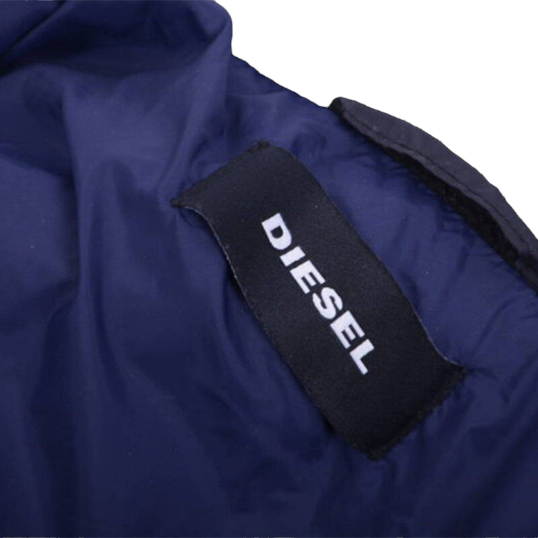 DIESEL W MODE 0SAJA Womens Puffer Jacket Quilted Padded Winter Outwear Coat NEW