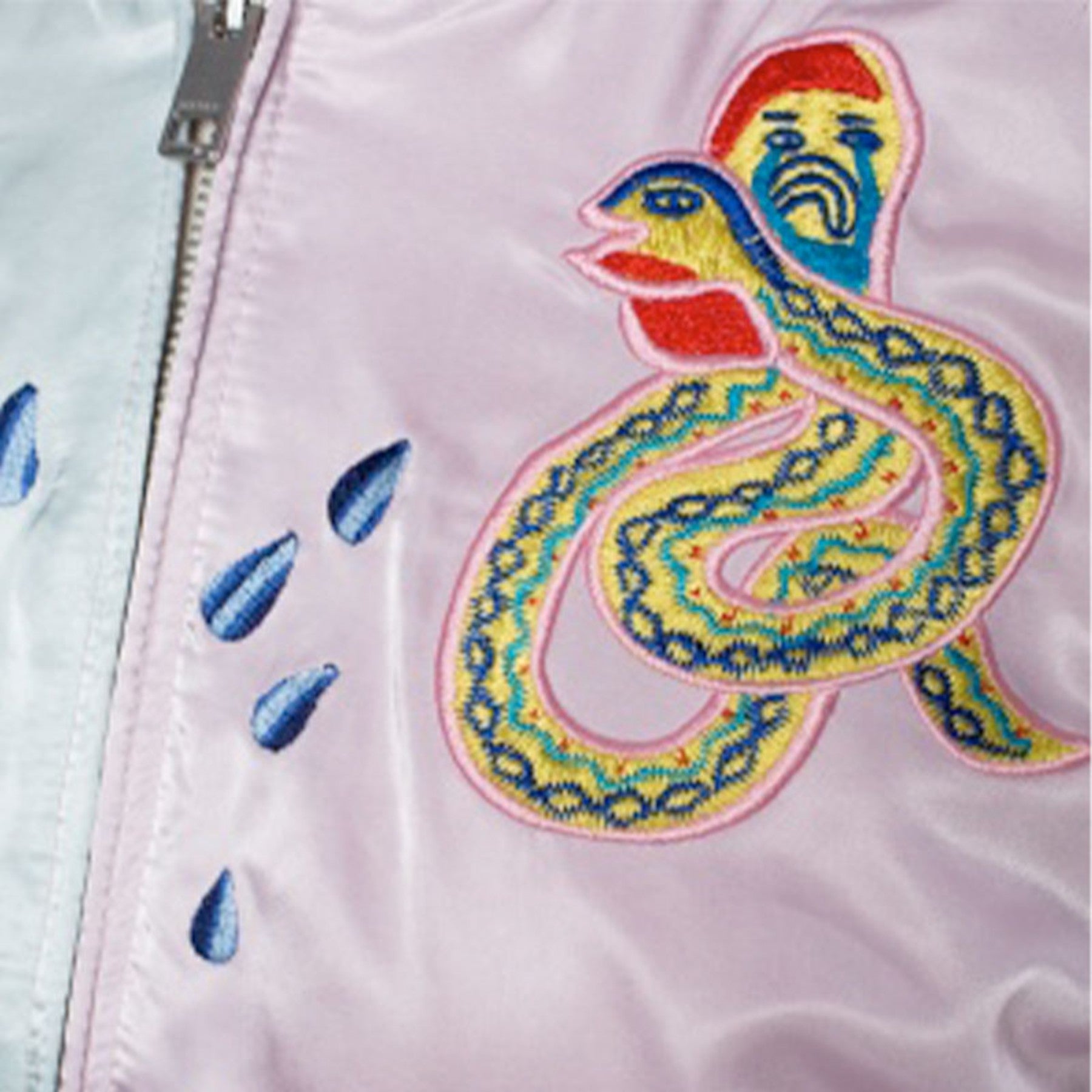 DIESEL G ABSOL Womens Bomber Jacket Pink Ladies Reversible Jacket Winter Outwear