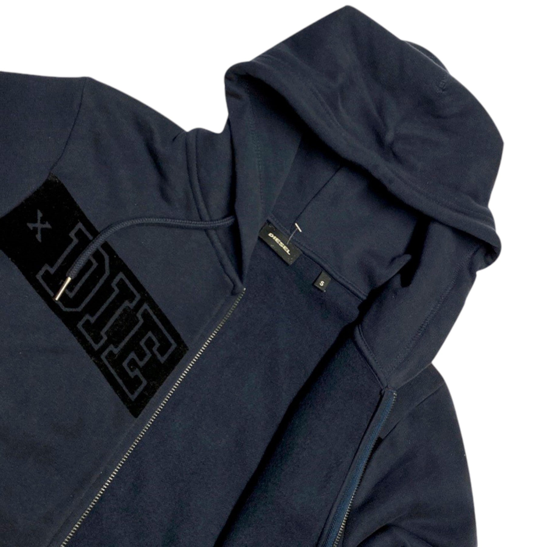 DIESEL S AUV Mens Hoodies Gym Casual Sweatshirt Top Full Zip Hoody Jumper Bottom