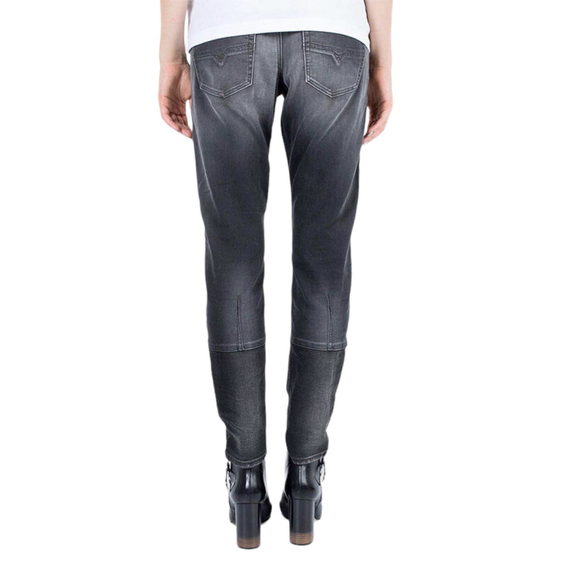 DIESEL KRAILEY NE 0855Z Womens Denim Jeans Distressed Slim Fit Skinny Jogg Pants