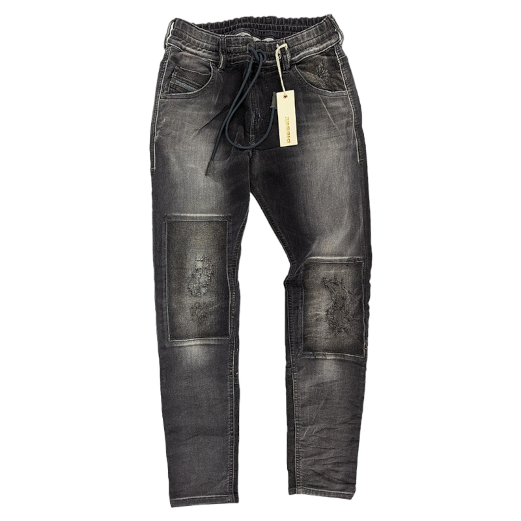 DIESEL KRAILEY NE 0855Z Womens Denim Jeans Distressed Slim Fit Skinny Jogg Pants