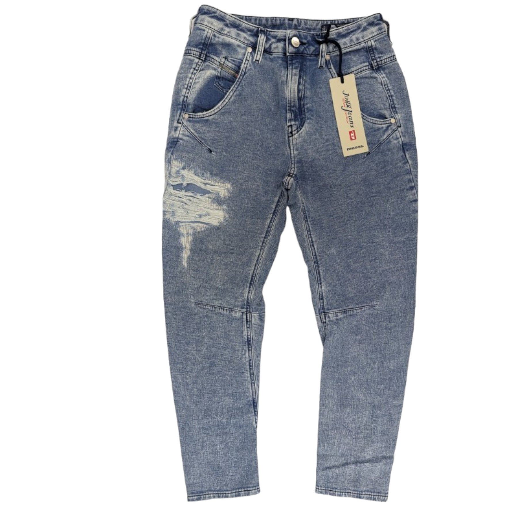 DIESEL FAYZA T 084PV Womens Denim Jogg Jeans Sim Fit Tapered Stretch Pants NEW