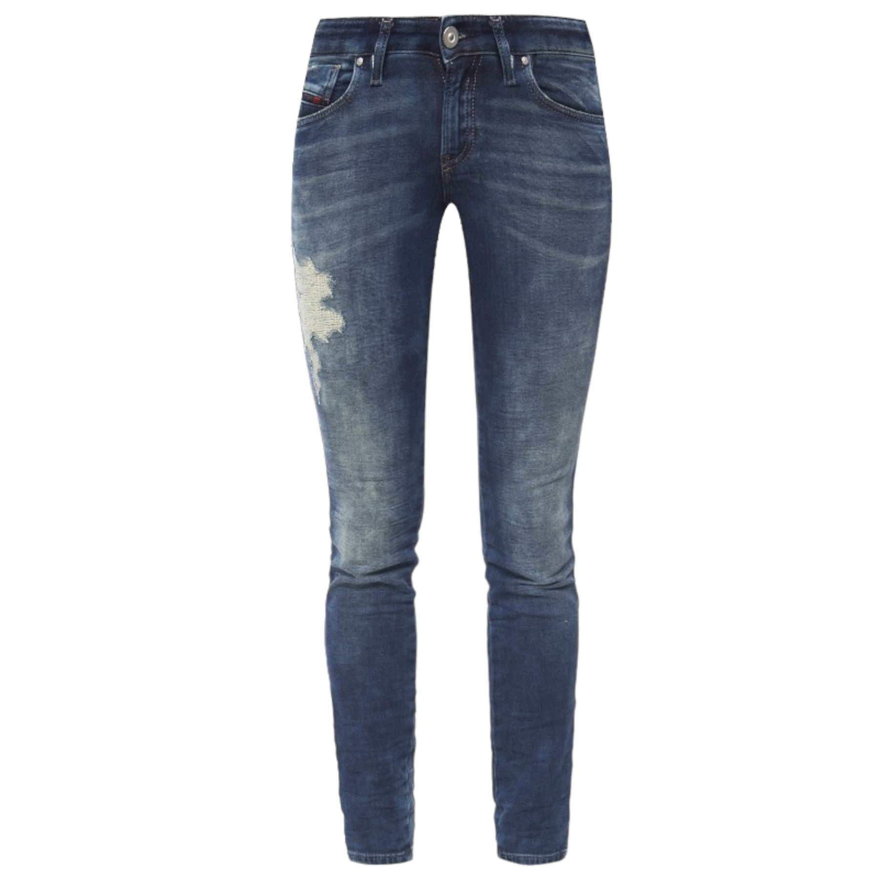 DIESEL GRACEY T 084PV Womens Denim Jogg Jeans Regular Fit Straight Stretch Pants