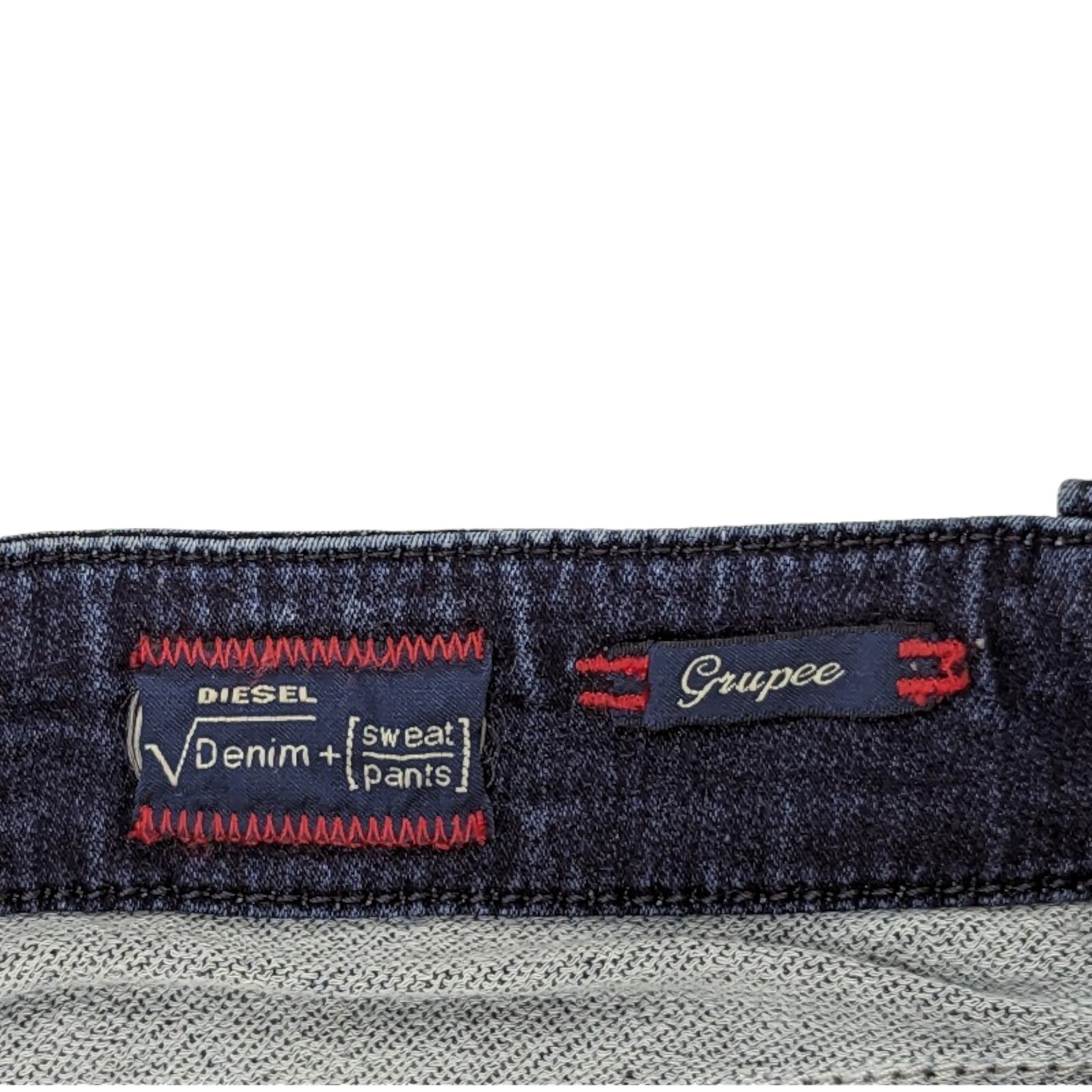 DIESEL Grupee NE 0670V Womens Jogg Jeans Skinny Fit Stretch Casual Sweat Pants