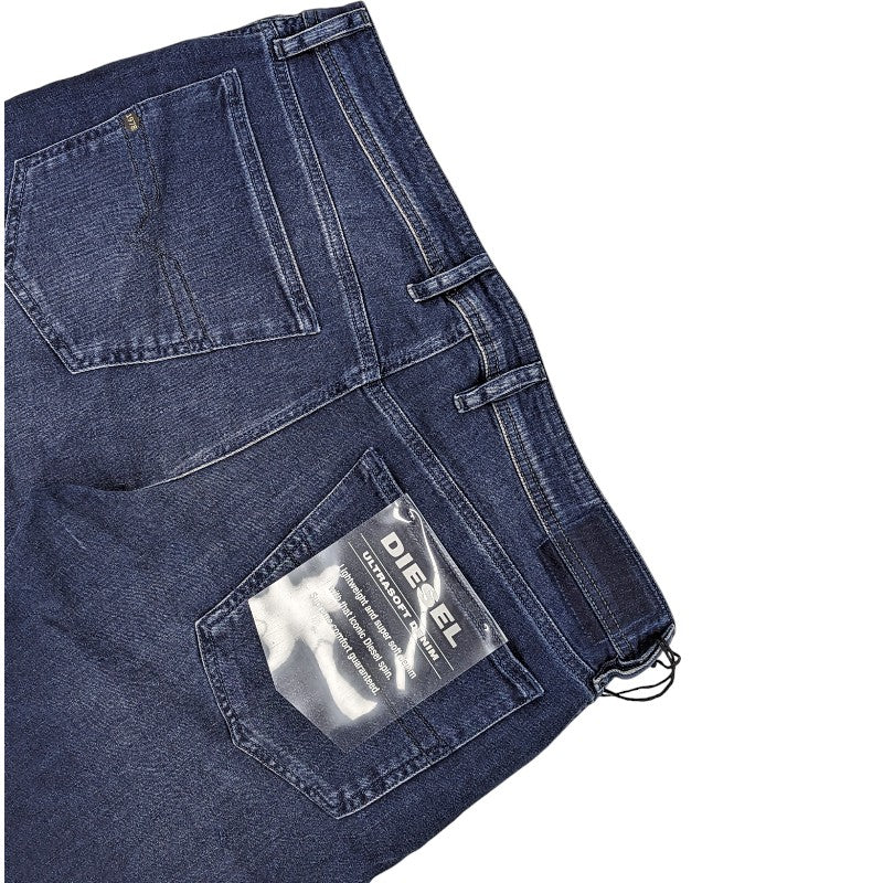 DIESEL WAYKEE 0684H Mens Denim Jeans Regular Fit Straight Leg Stretch Jogg Jeans