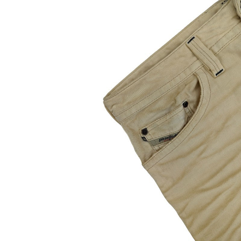 DIESEL THAVAR 0801D Mens Denim Jeans Regular Fit Straight Leg Casual Pants W32