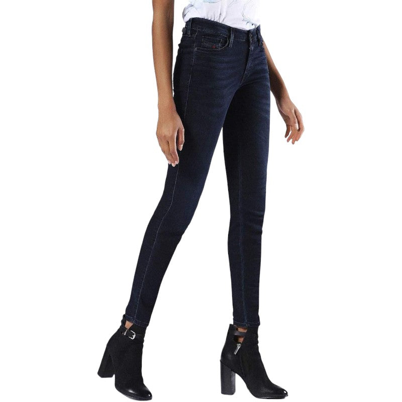 DIESEL DORIS NE 0842W Womens Denim Jeans Slim Fit Skinny Sweat Jogg Jeans Pants